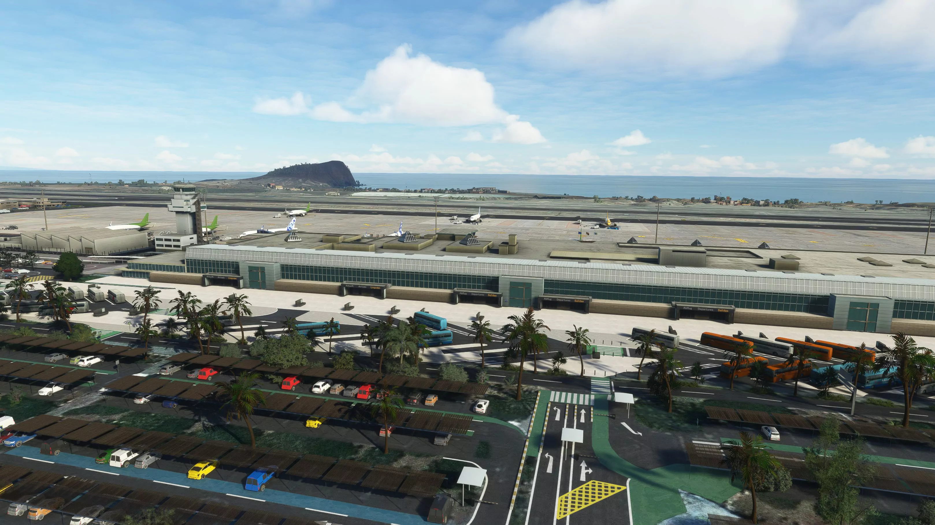 Аэропорт GCTS ( Тенерифе-Южный, Испания )