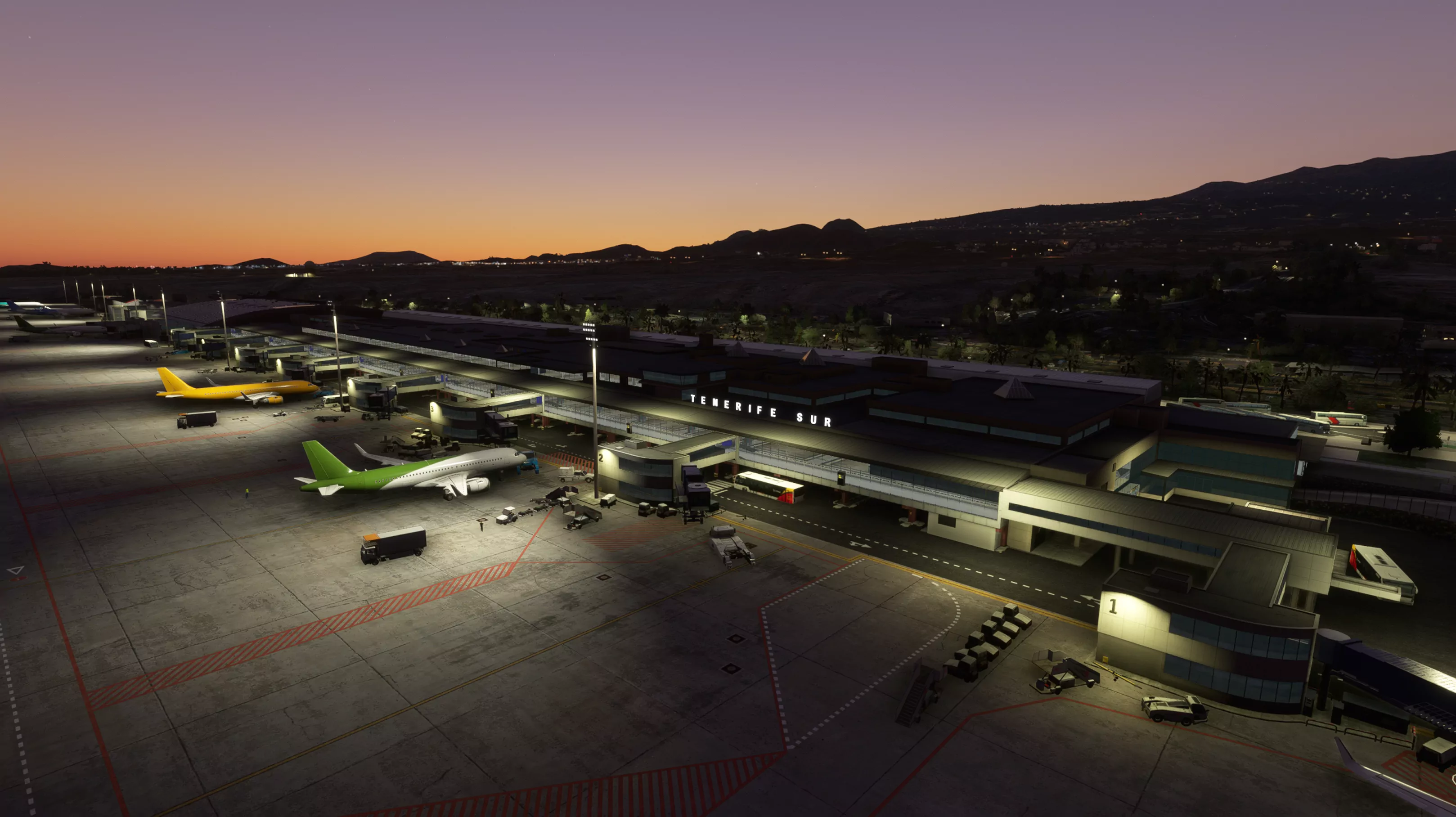 Аэропорт GCTS ( Тенерифе-Южный, Испания )