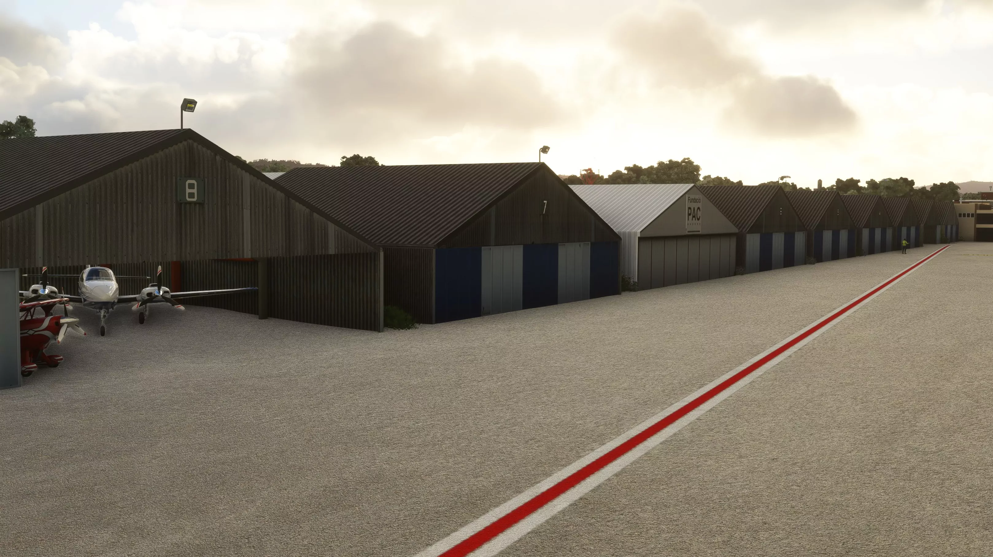 Аэропорт LELL ( Сабадель, Испания )