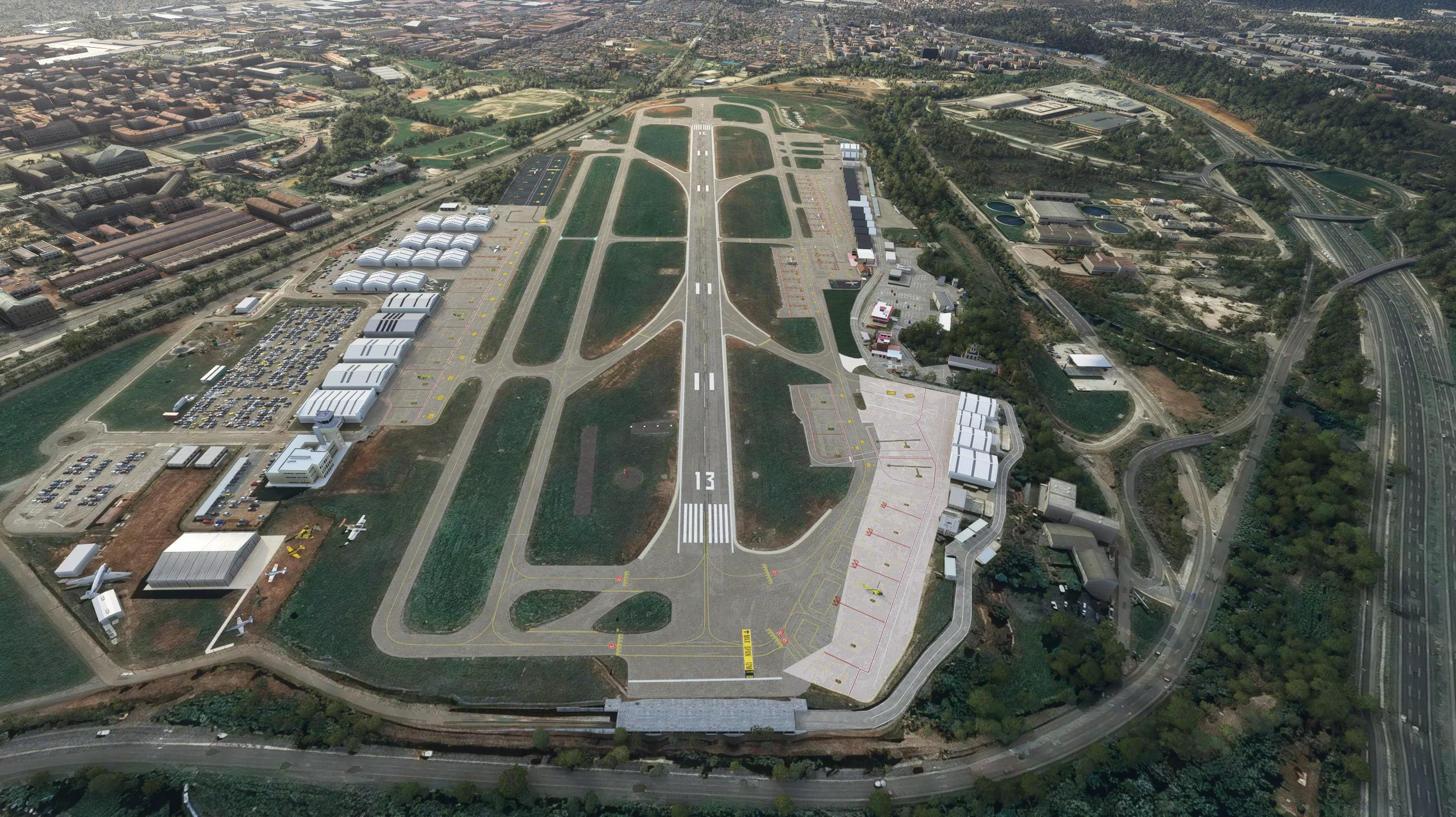 Аэропорт LELL ( Сабадель, Испания )