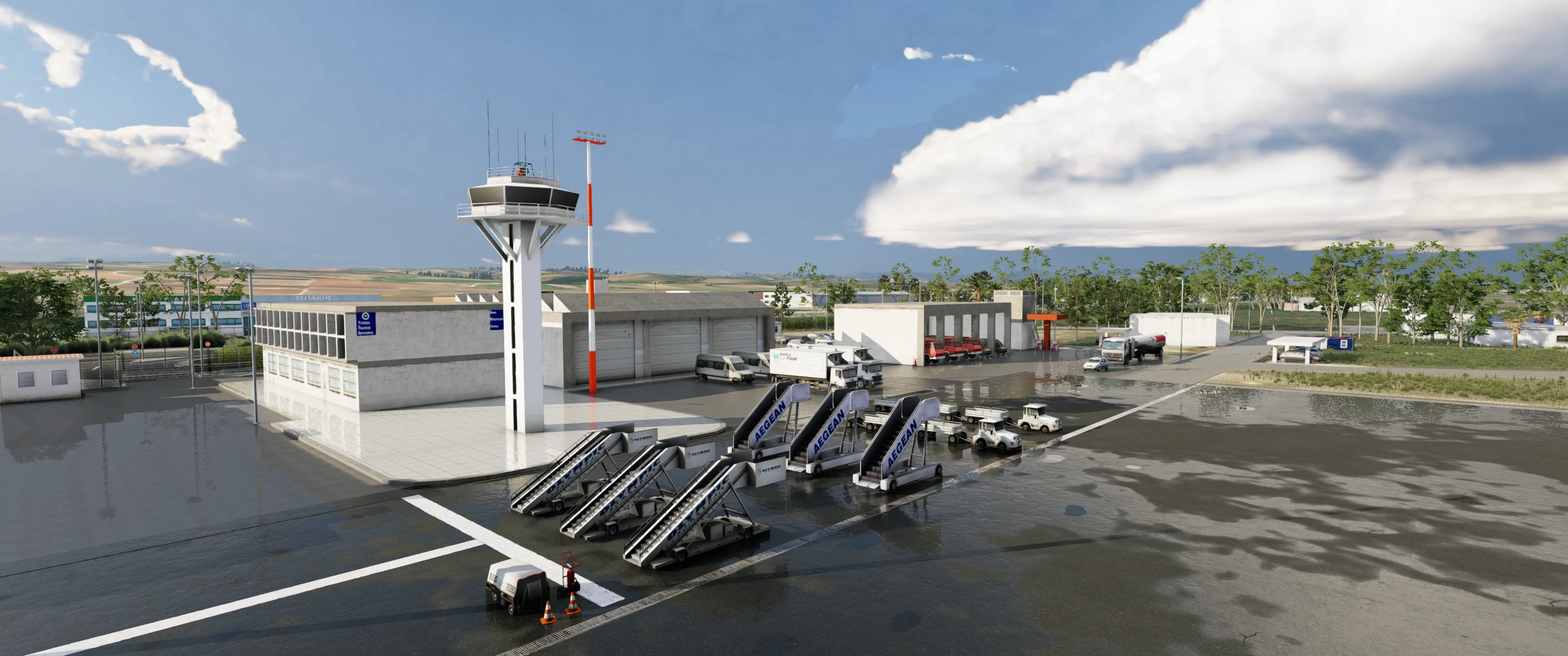 Аэропорт LGAL ( Александруполис, Греция )