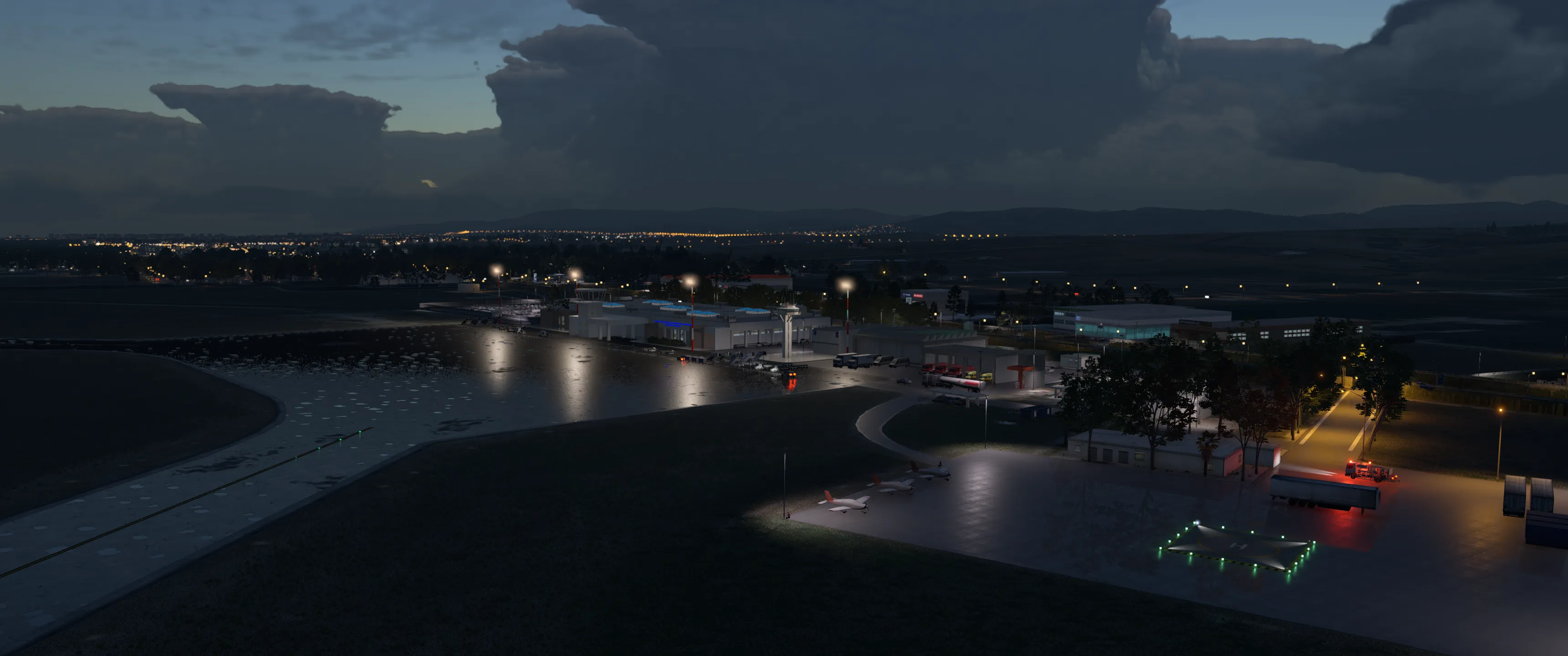 Аэропорт LGAL ( Александруполис, Греция )