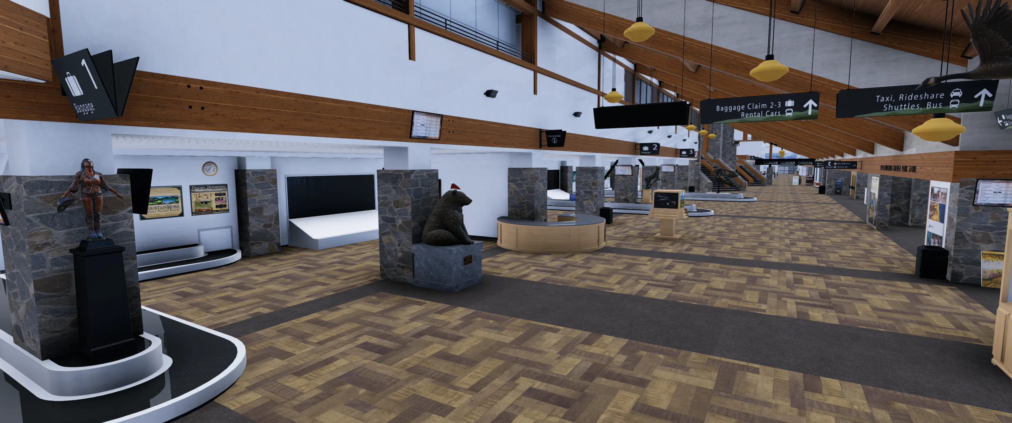 Аэропорт KBZN ( Бозман, США )