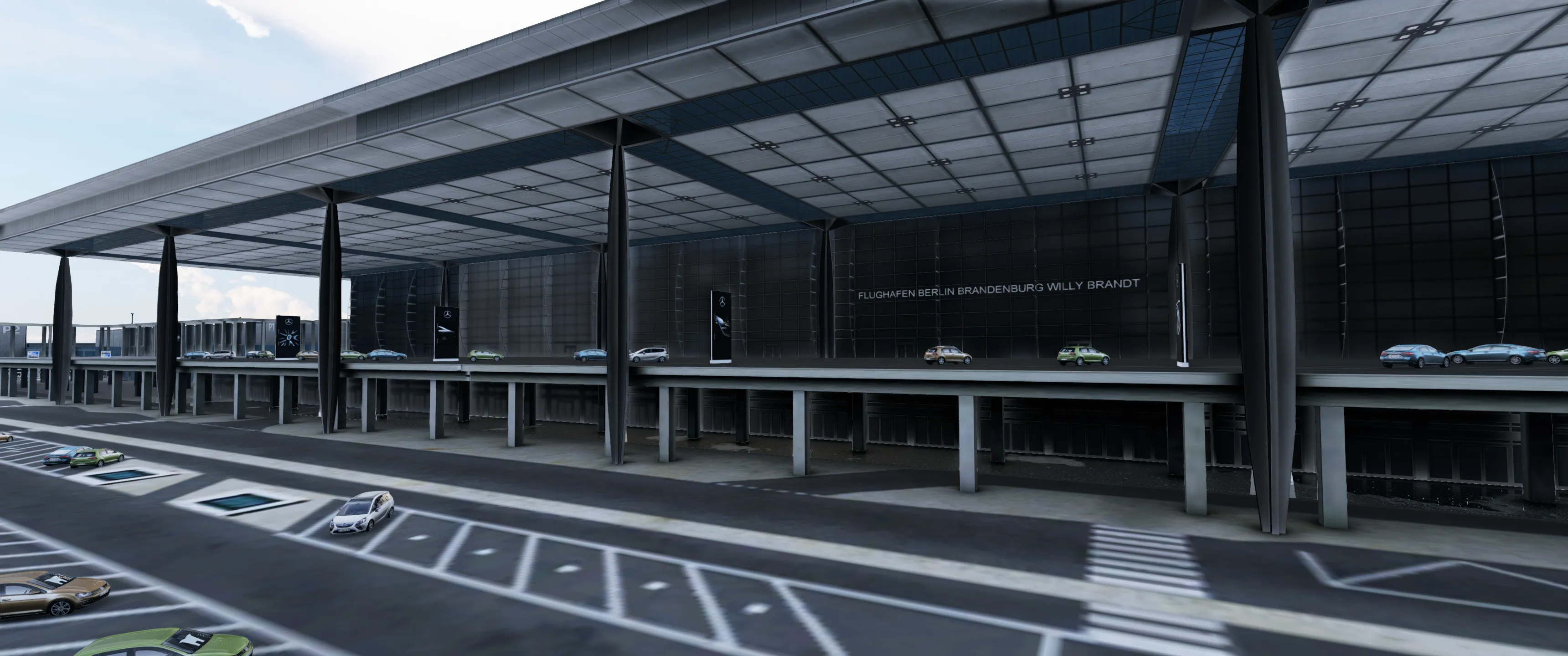 Аэропорт EDDB ( Бранденбург, Германия )