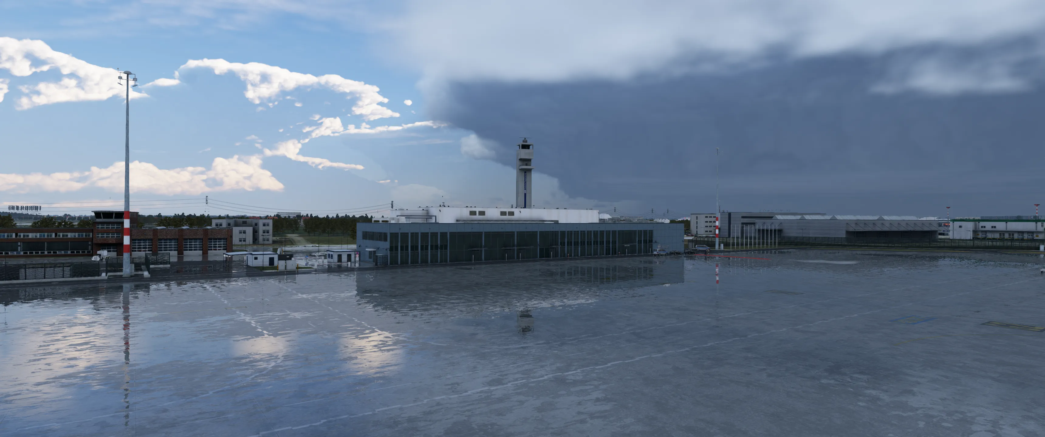 Аэропорт EDDB ( Бранденбург, Германия )