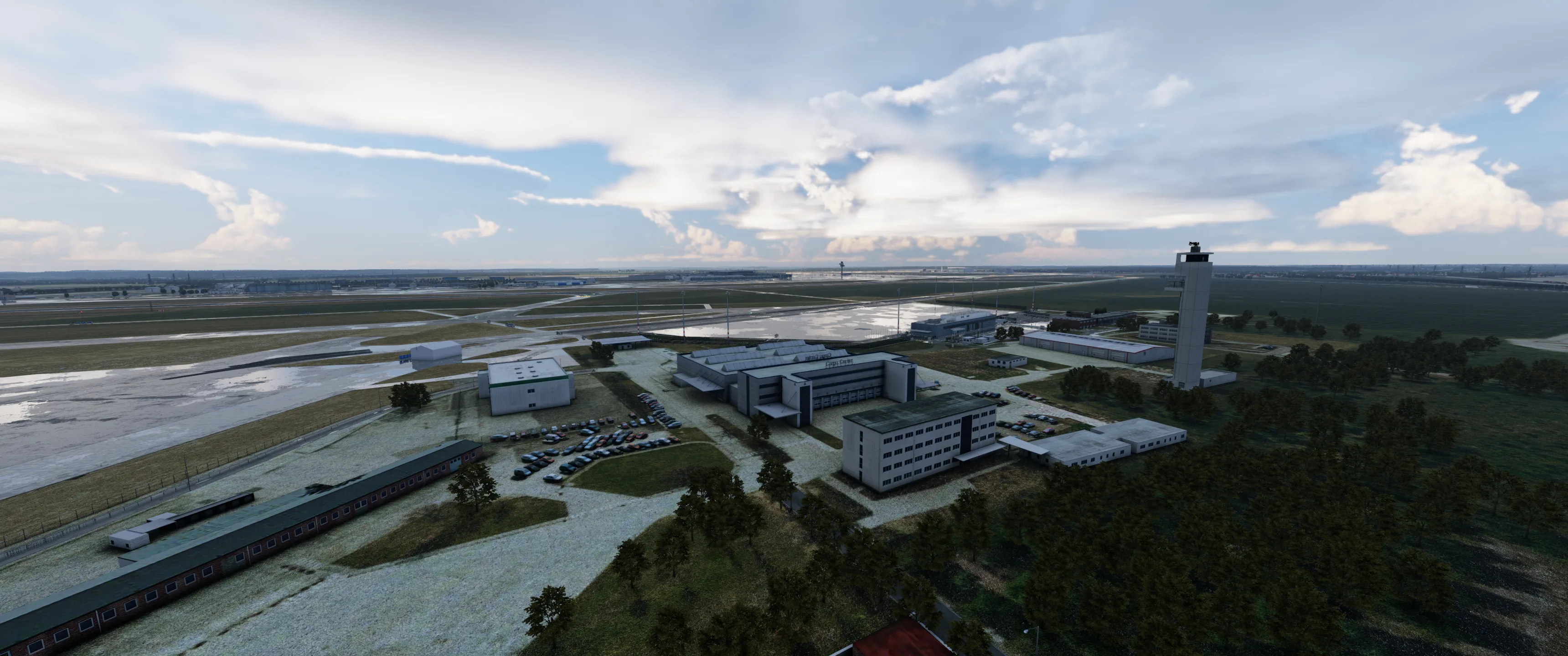 Аэропорт EDDB ( Бранденбург, Германия )