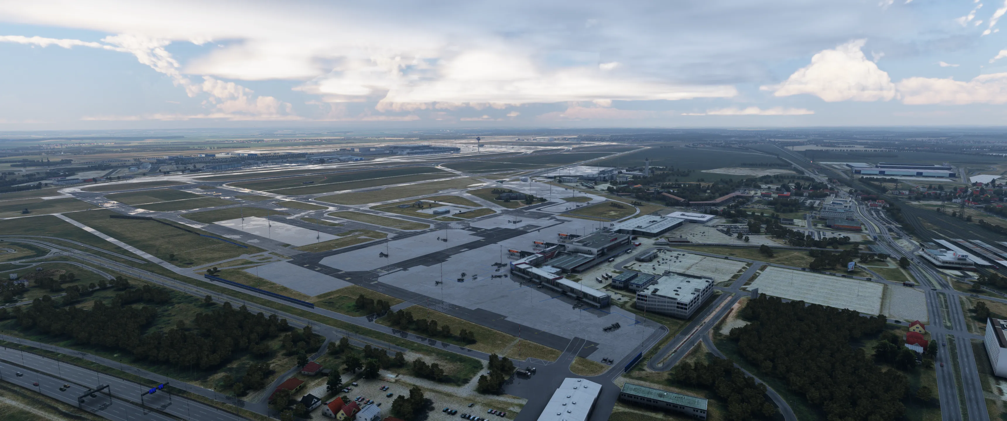 Аэропорт EDDB ( Бранденбург, Германия )