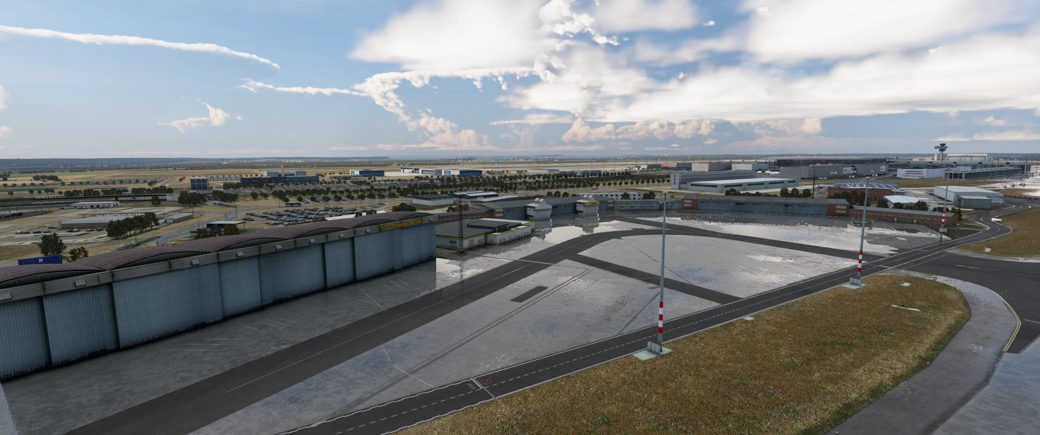 Аэропорт EDDB ( Бранденбург, Германия )