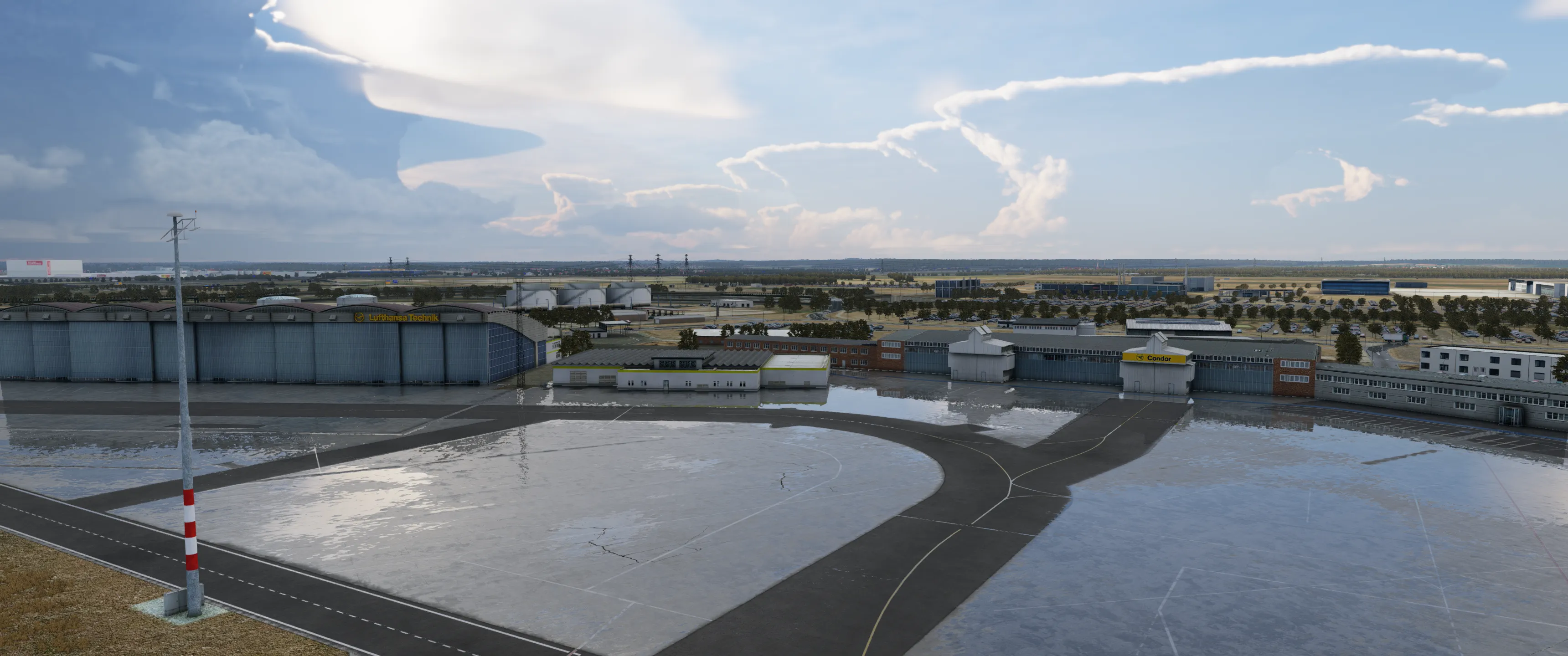 Аэропорт EDDB ( Бранденбург, Германия )