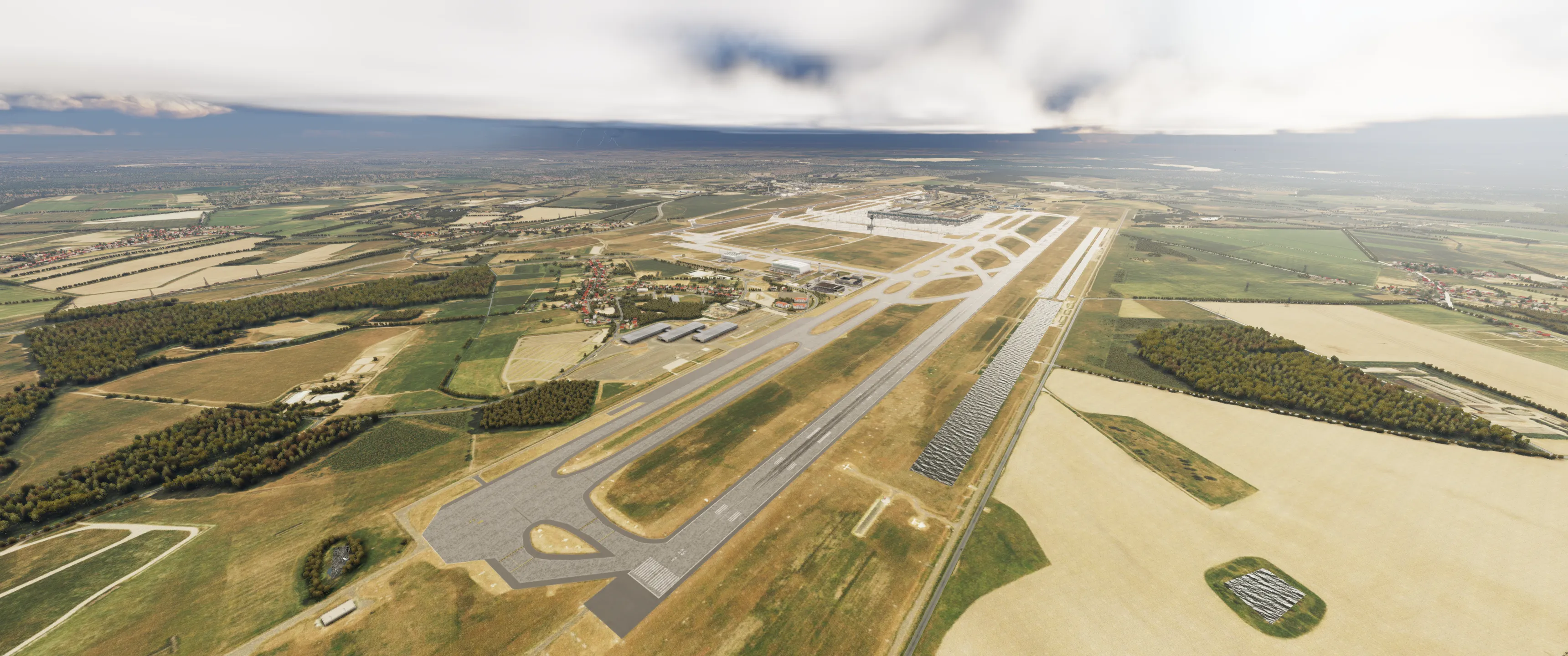 Аэропорт EDDB ( Бранденбург, Германия )