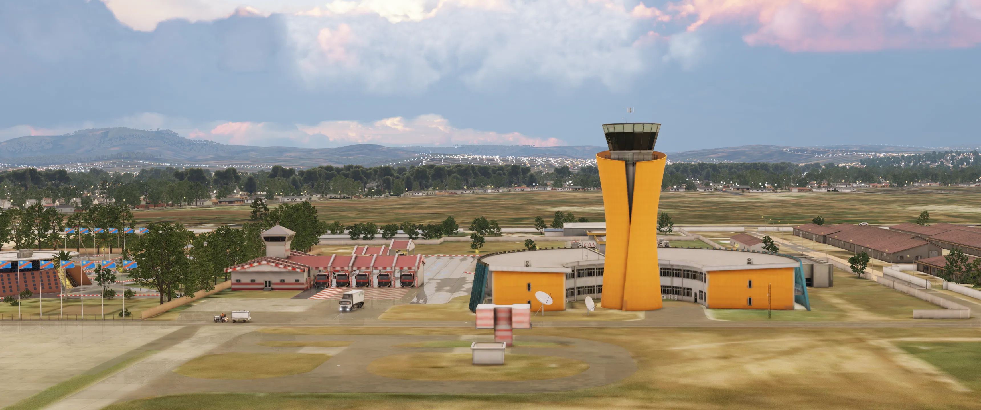 Аэропорт FZAA ( Киншаса, Конго )