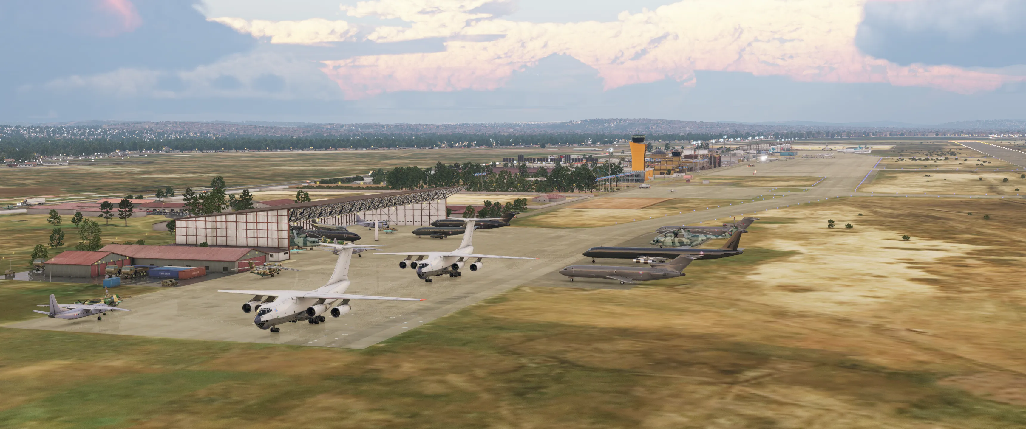 Аэропорт FZAA ( Киншаса, Конго )