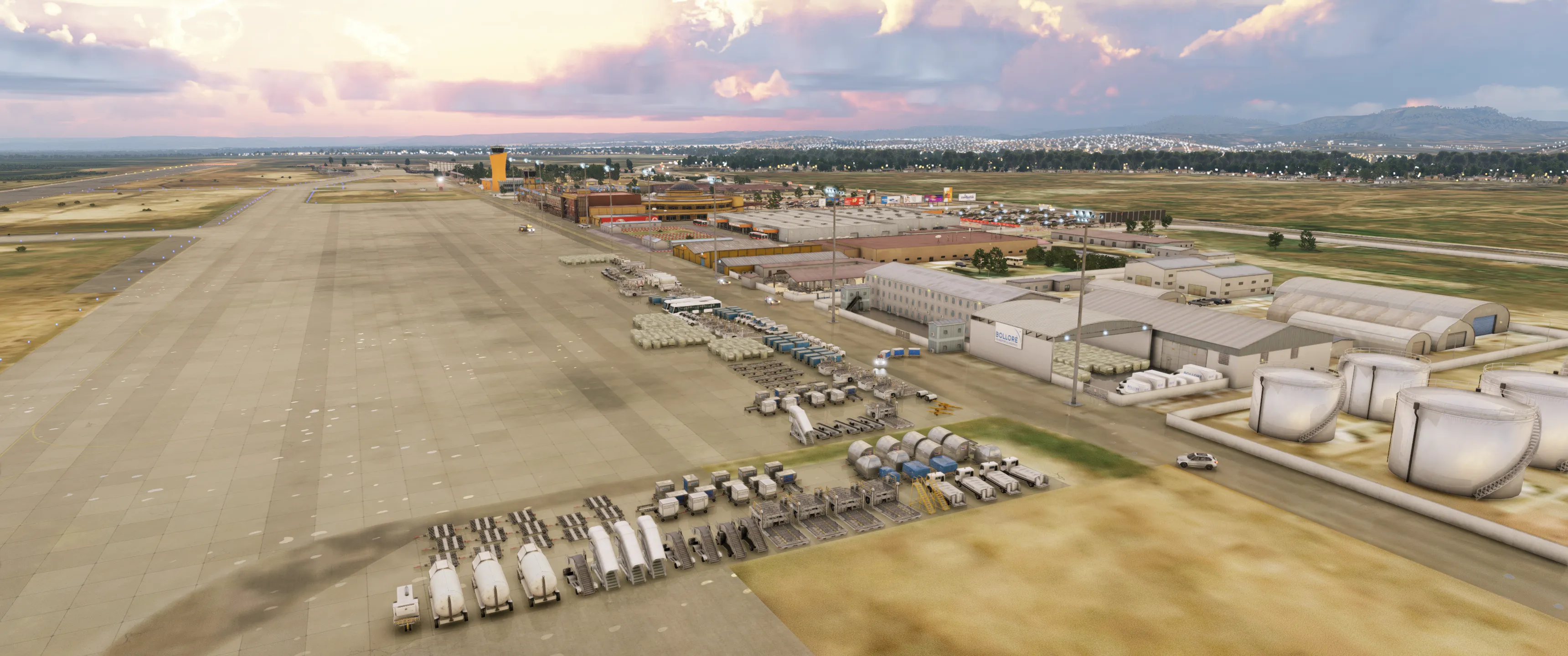 Аэропорт FZAA ( Киншаса, Конго )