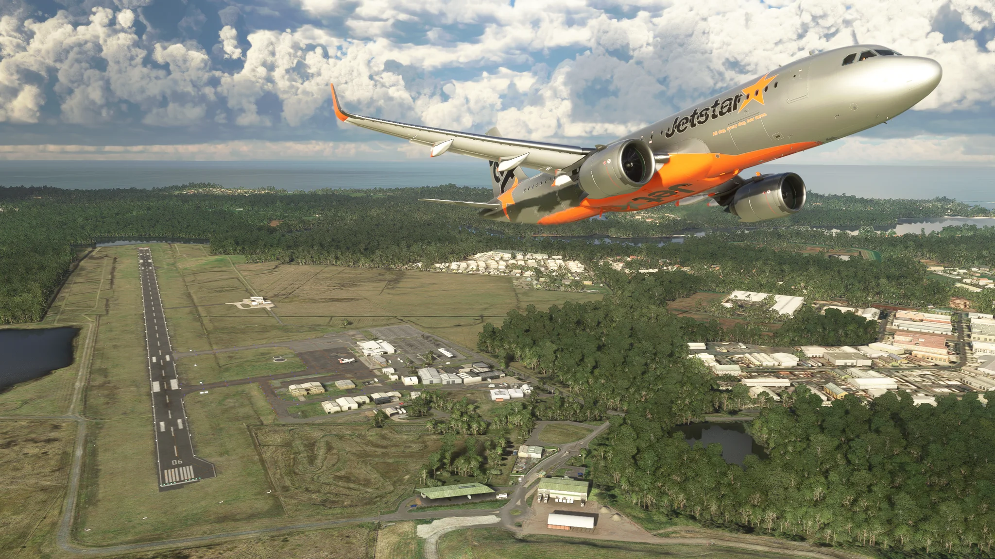 Аэропорт YBNA ( Баллина, Австралия )