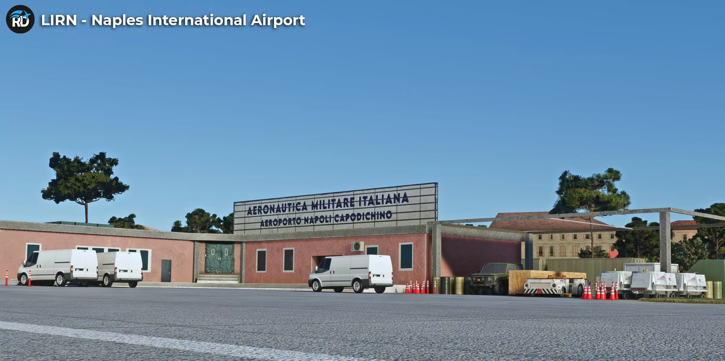 Аэропорт LIRN ( Неаполь, Италия )