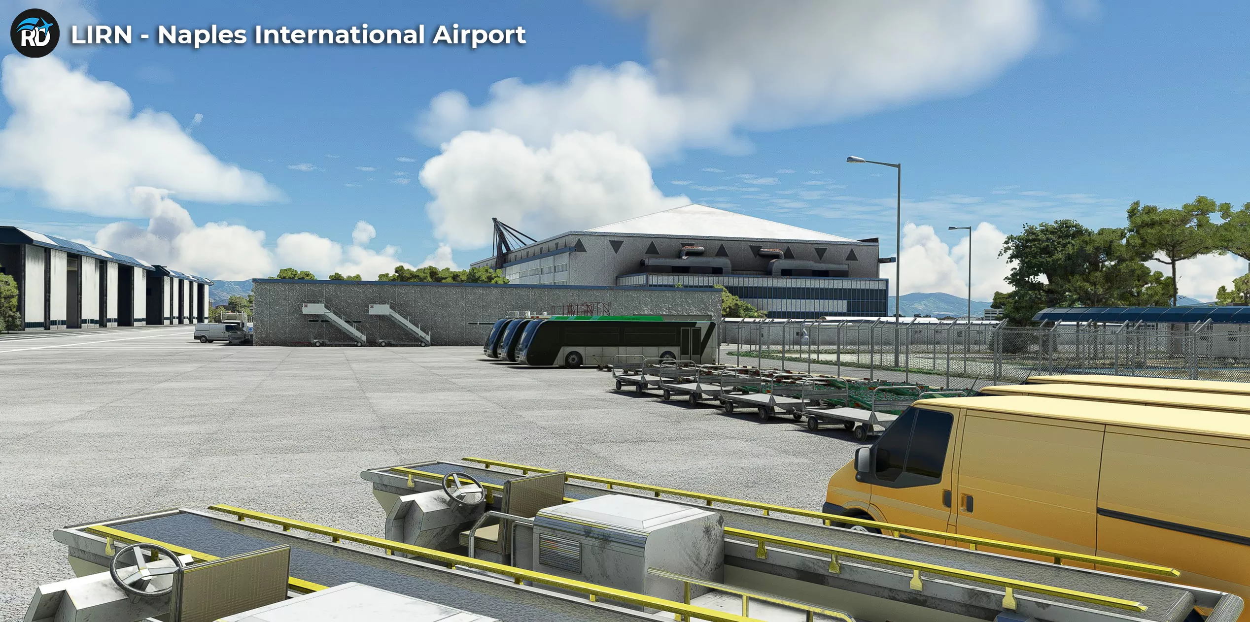 Аэропорт LIRN ( Неаполь, Италия )