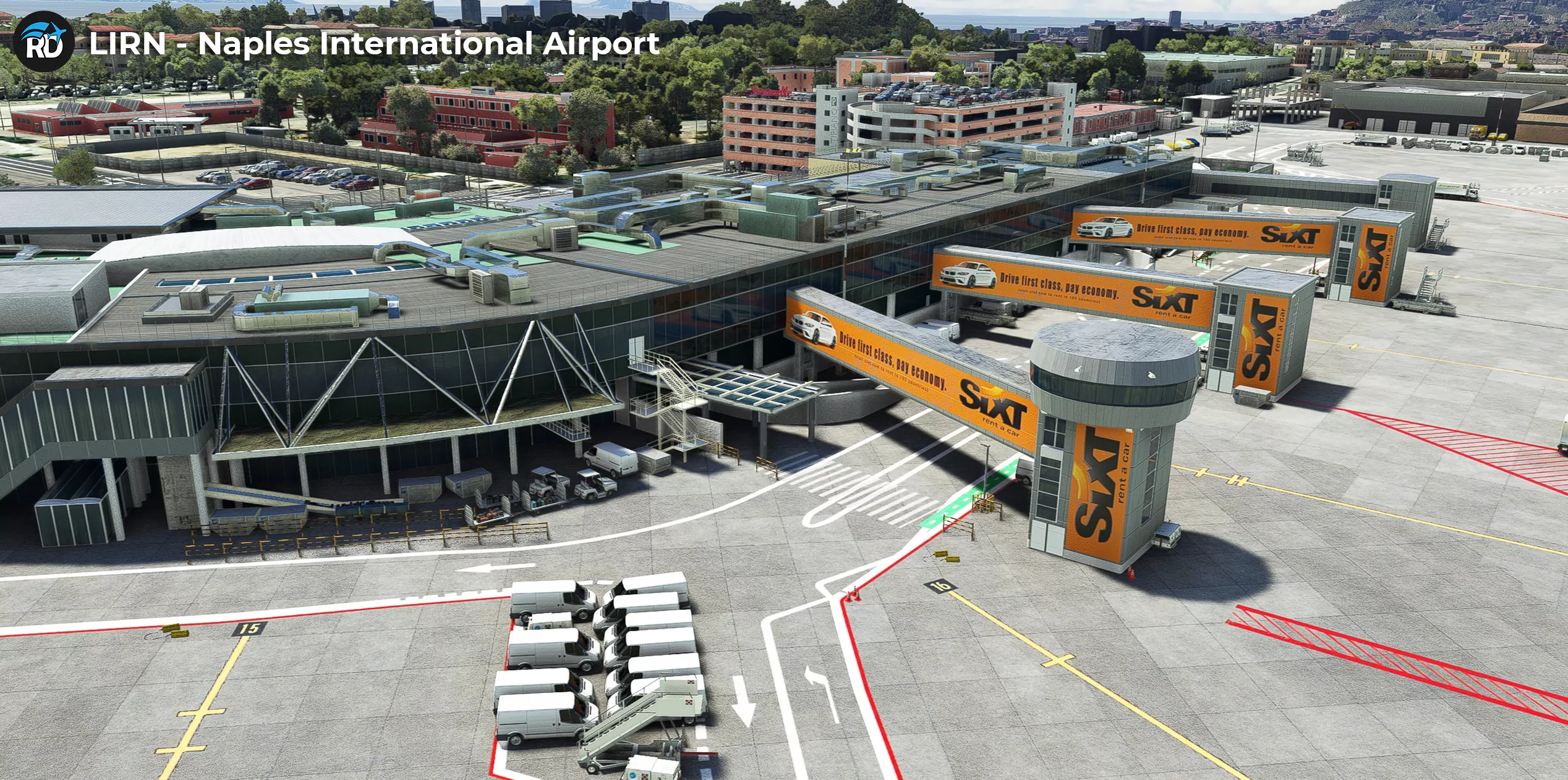 Аэропорт LIRN ( Неаполь, Италия )