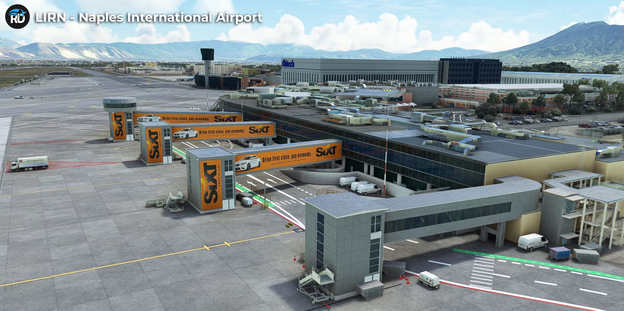 Аэропорт LIRN ( Неаполь, Италия )