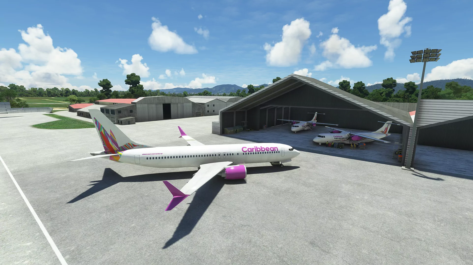 Пак аэродромов карибского бассейна Vol.1