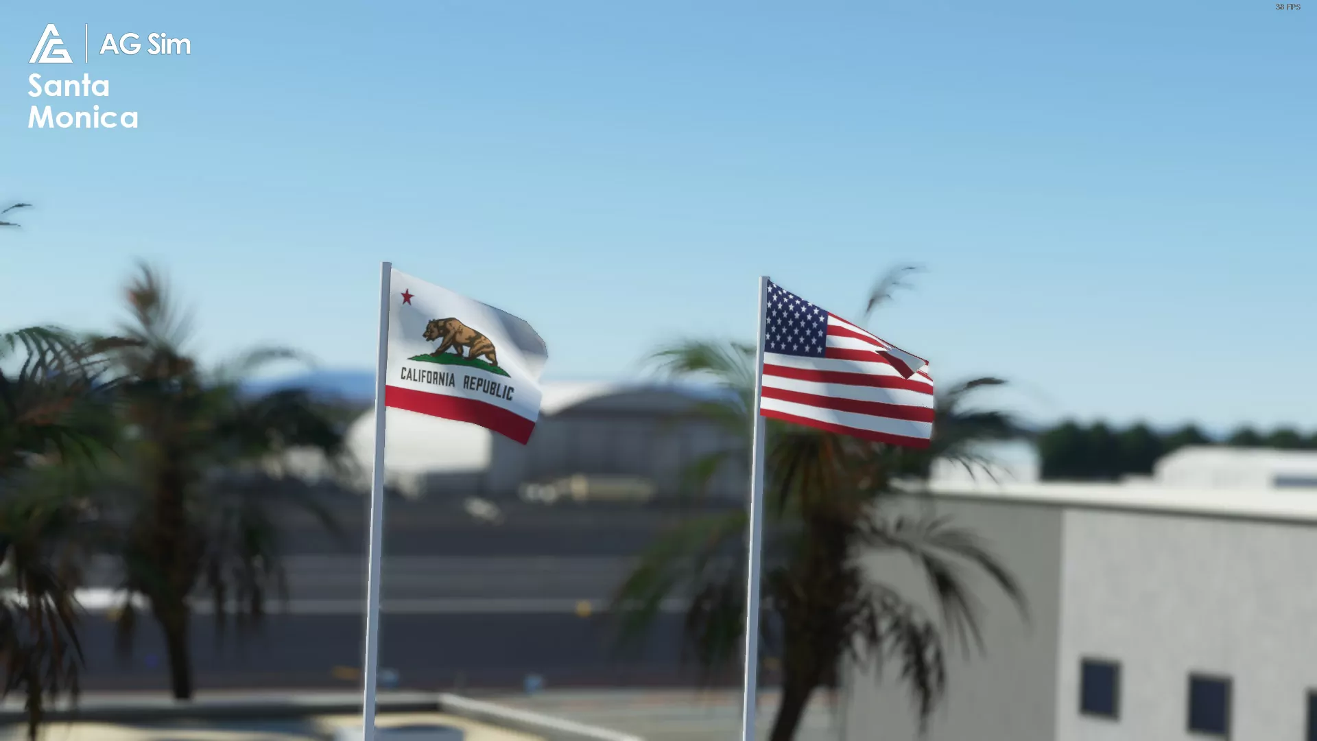 Аэропорт KSMO ( Санта-Моника, США )