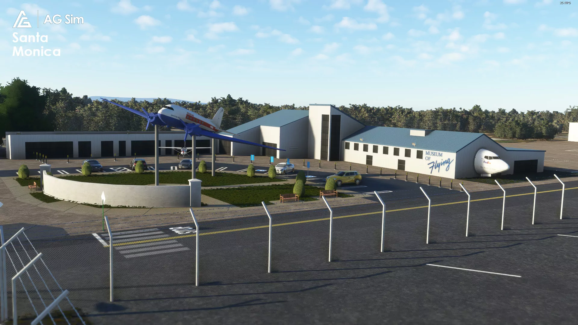 Аэропорт KSMO ( Санта-Моника, США )