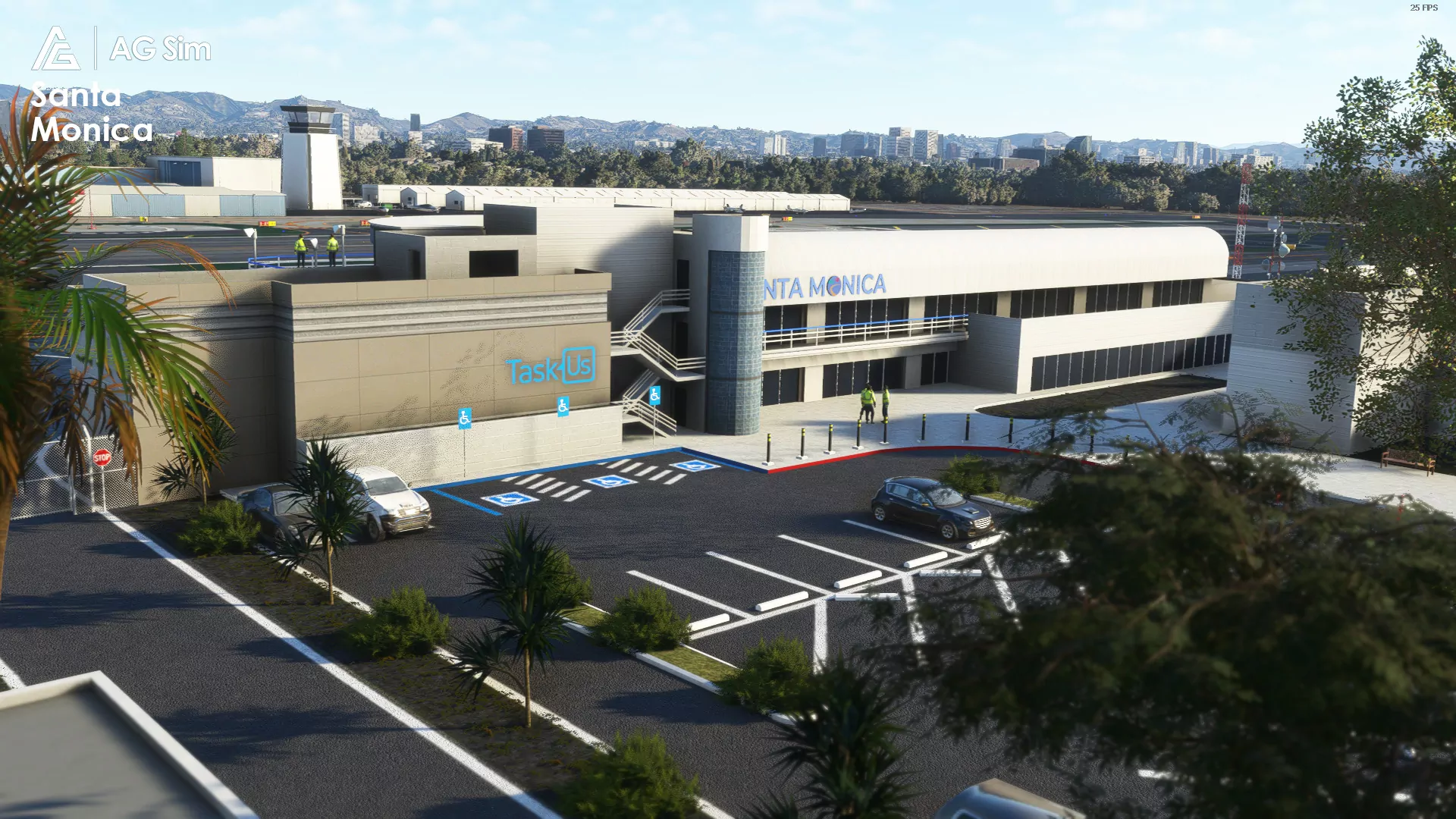 Аэропорт KSMO ( Санта-Моника, США )