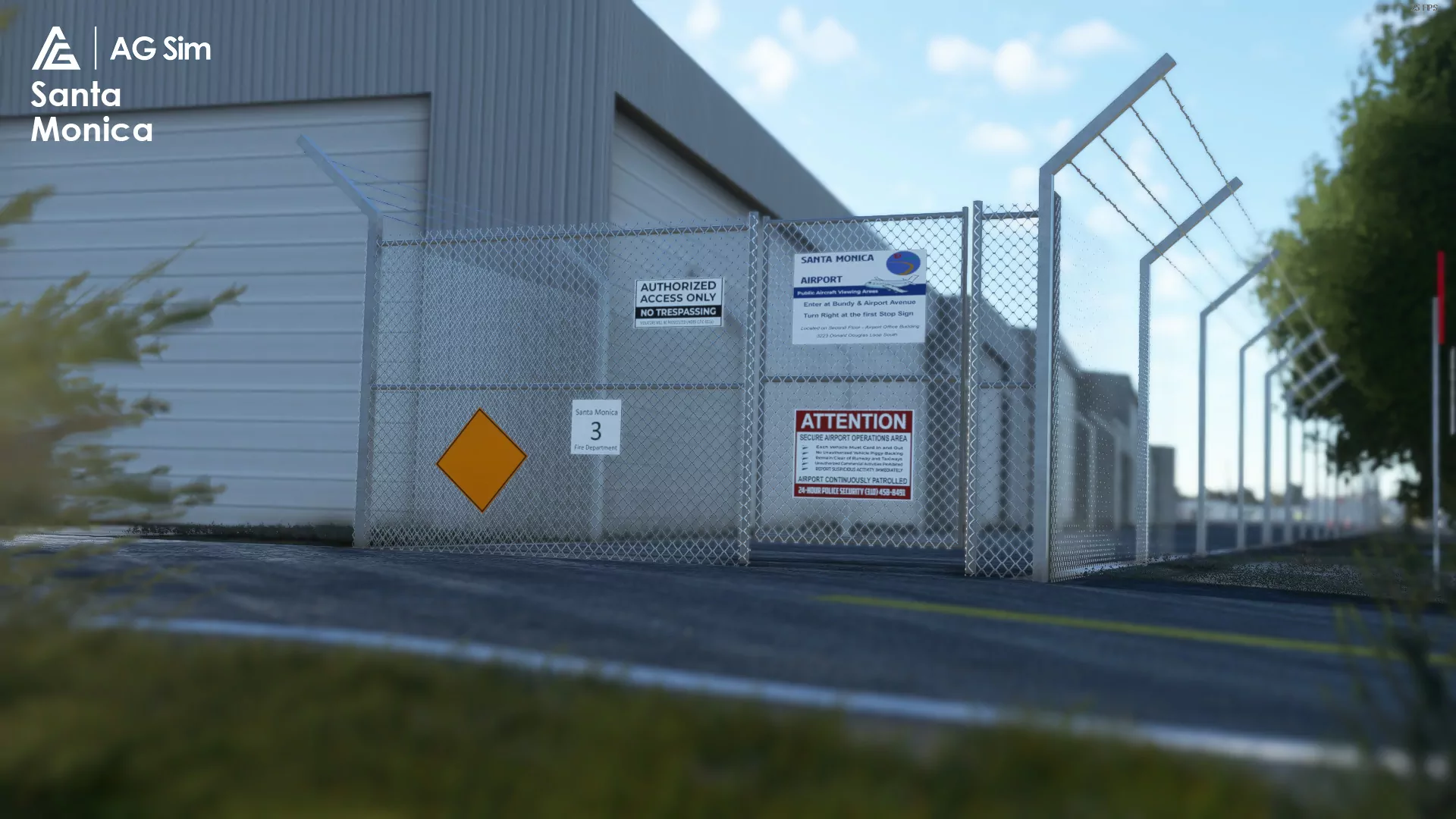 Аэропорт KSMO ( Санта-Моника, США )