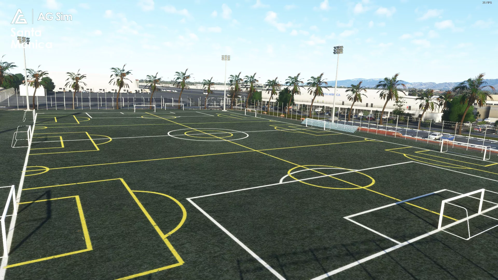 Аэропорт KSMO ( Санта-Моника, США )