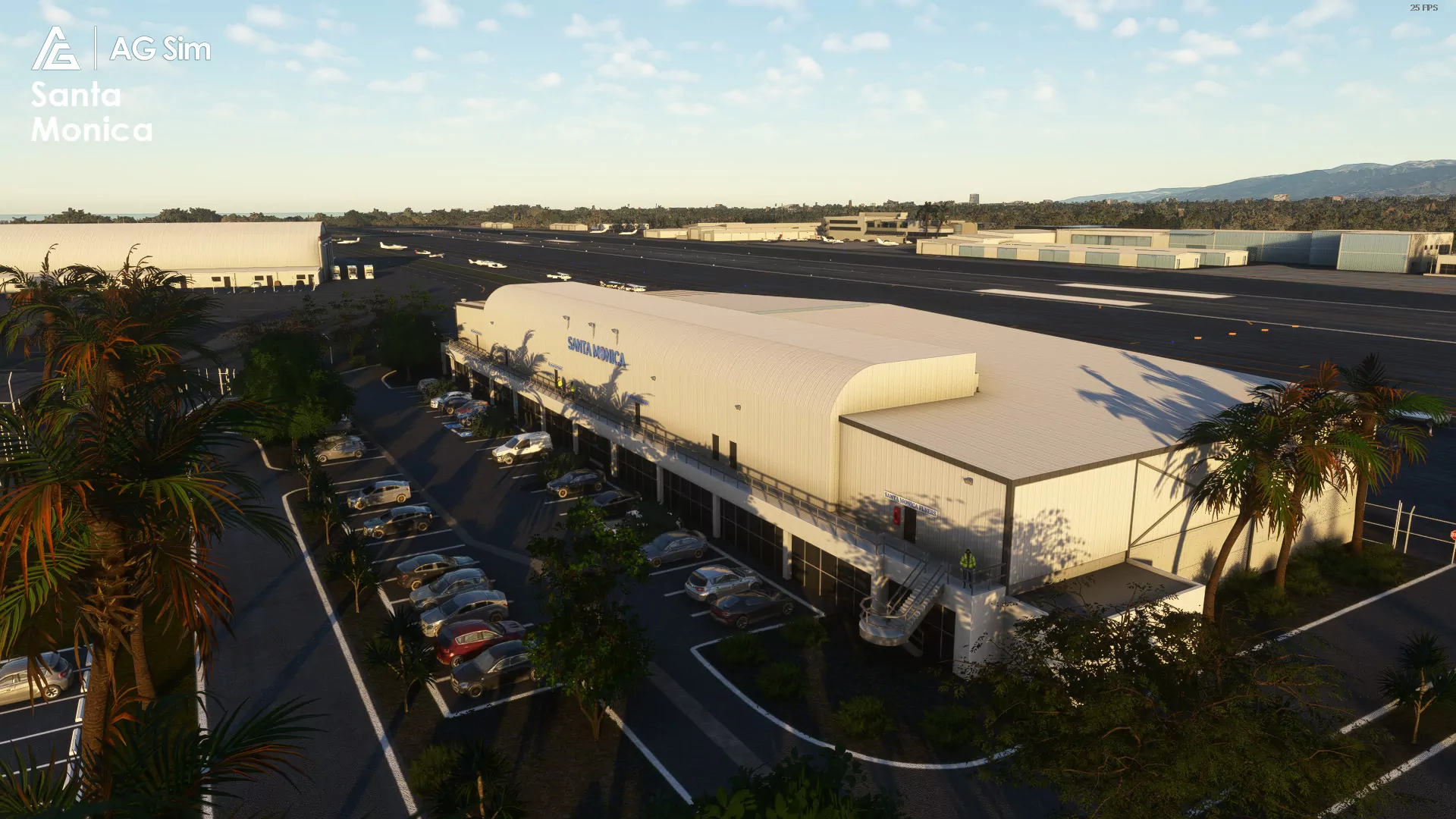 Аэропорт KSMO ( Санта-Моника, США )