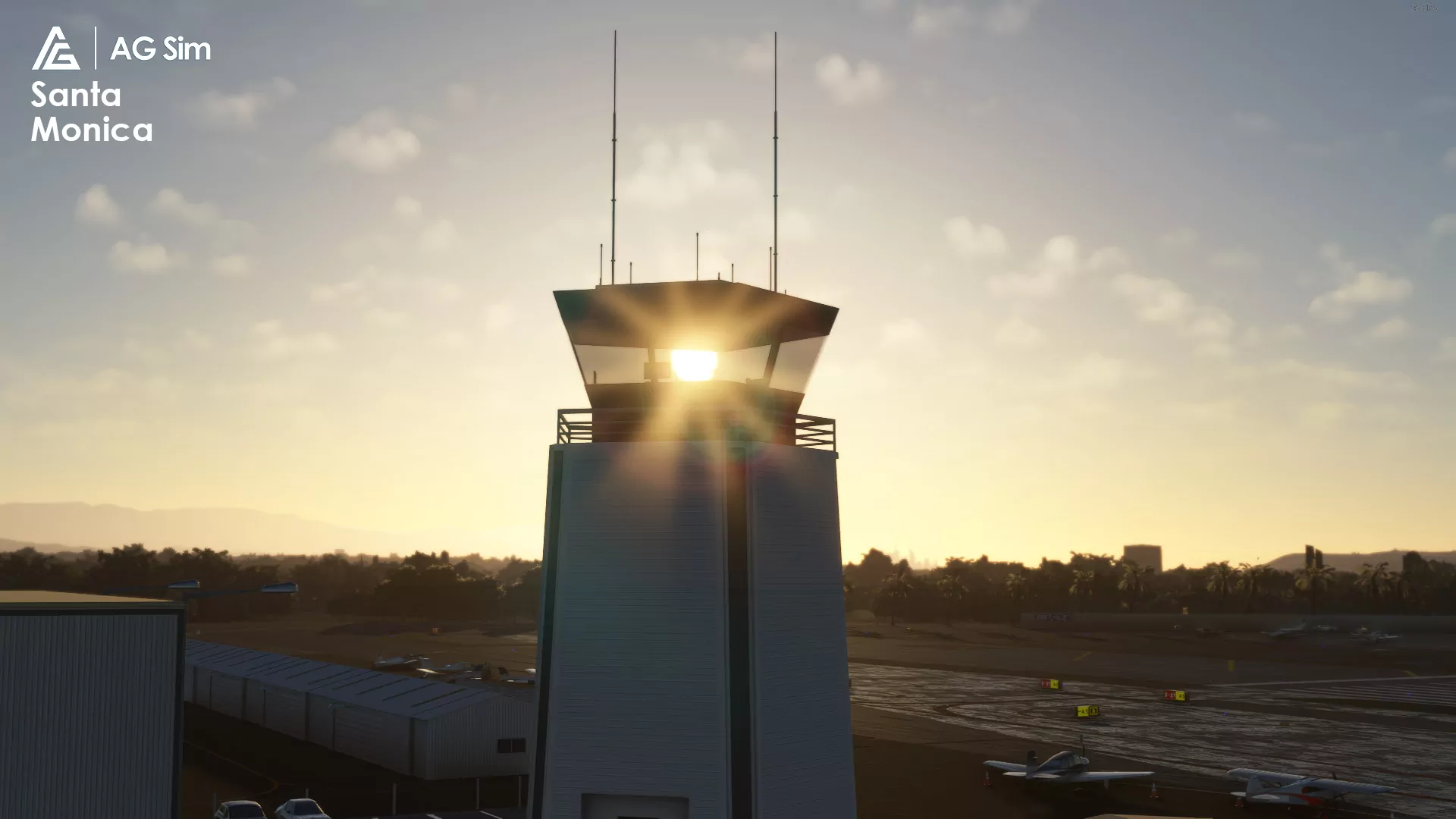 Аэропорт KSMO ( Санта-Моника, США )