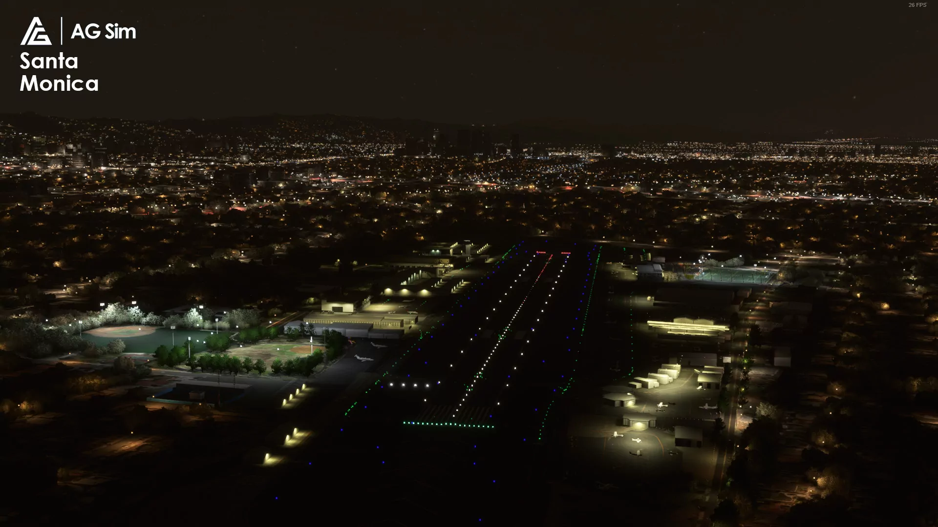 Аэропорт KSMO ( Санта-Моника, США )