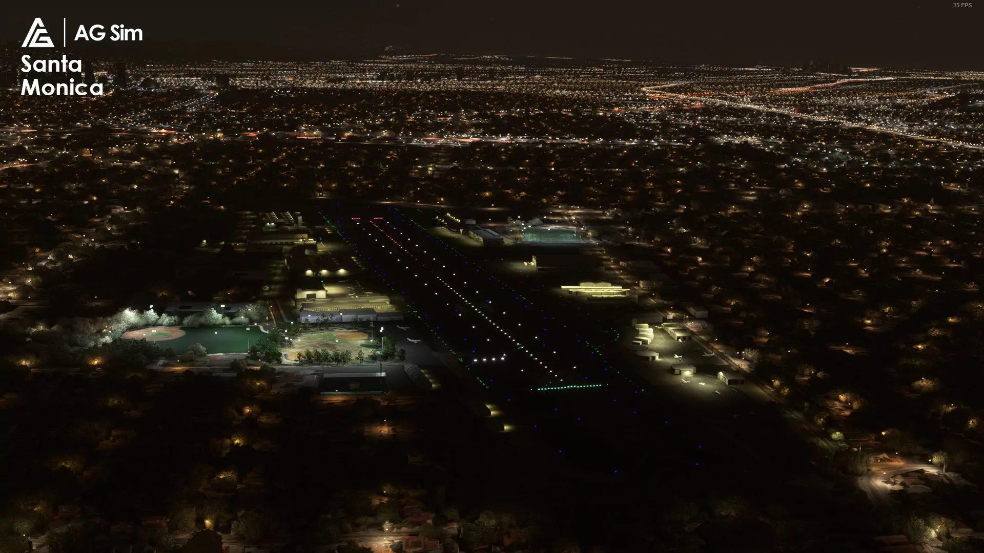 Аэропорт KSMO ( Санта-Моника, США )