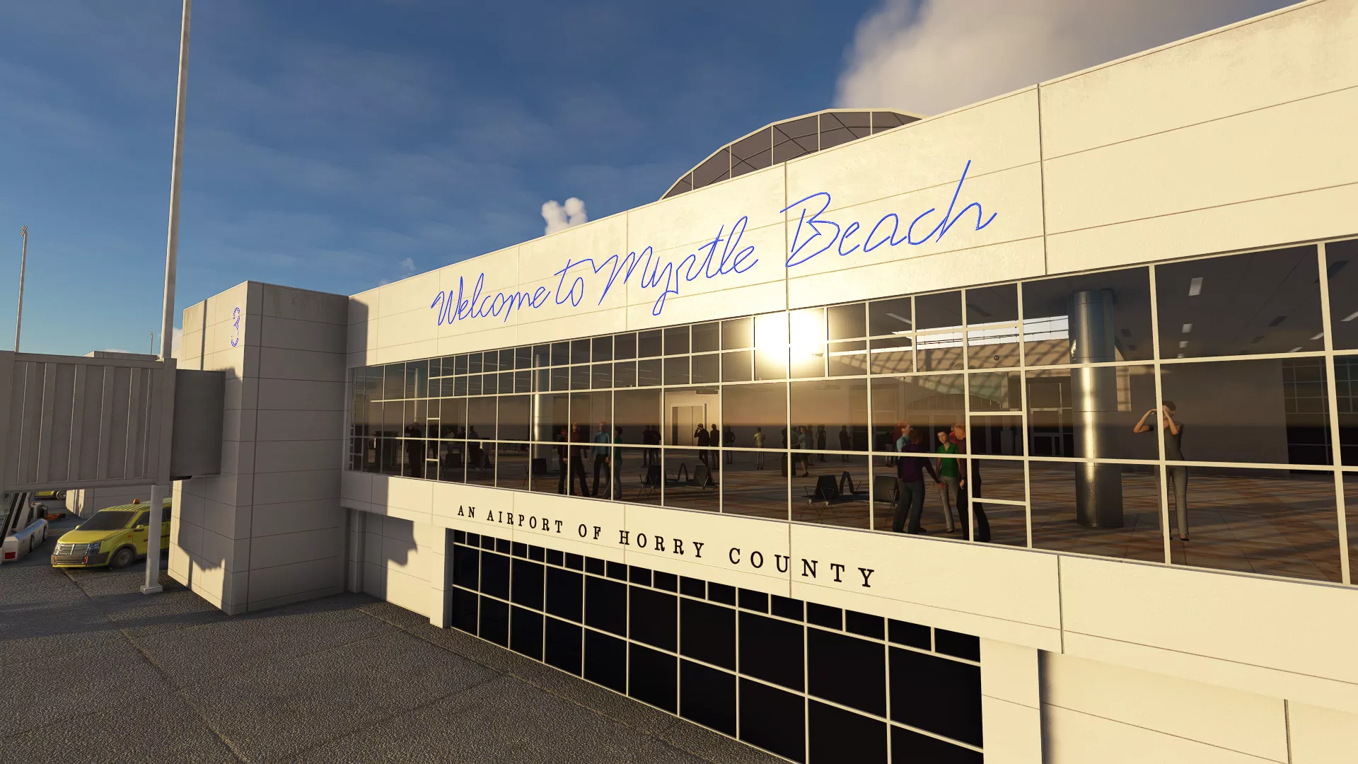 Аэропорт KMYR ( Миртл-Бич, США )
