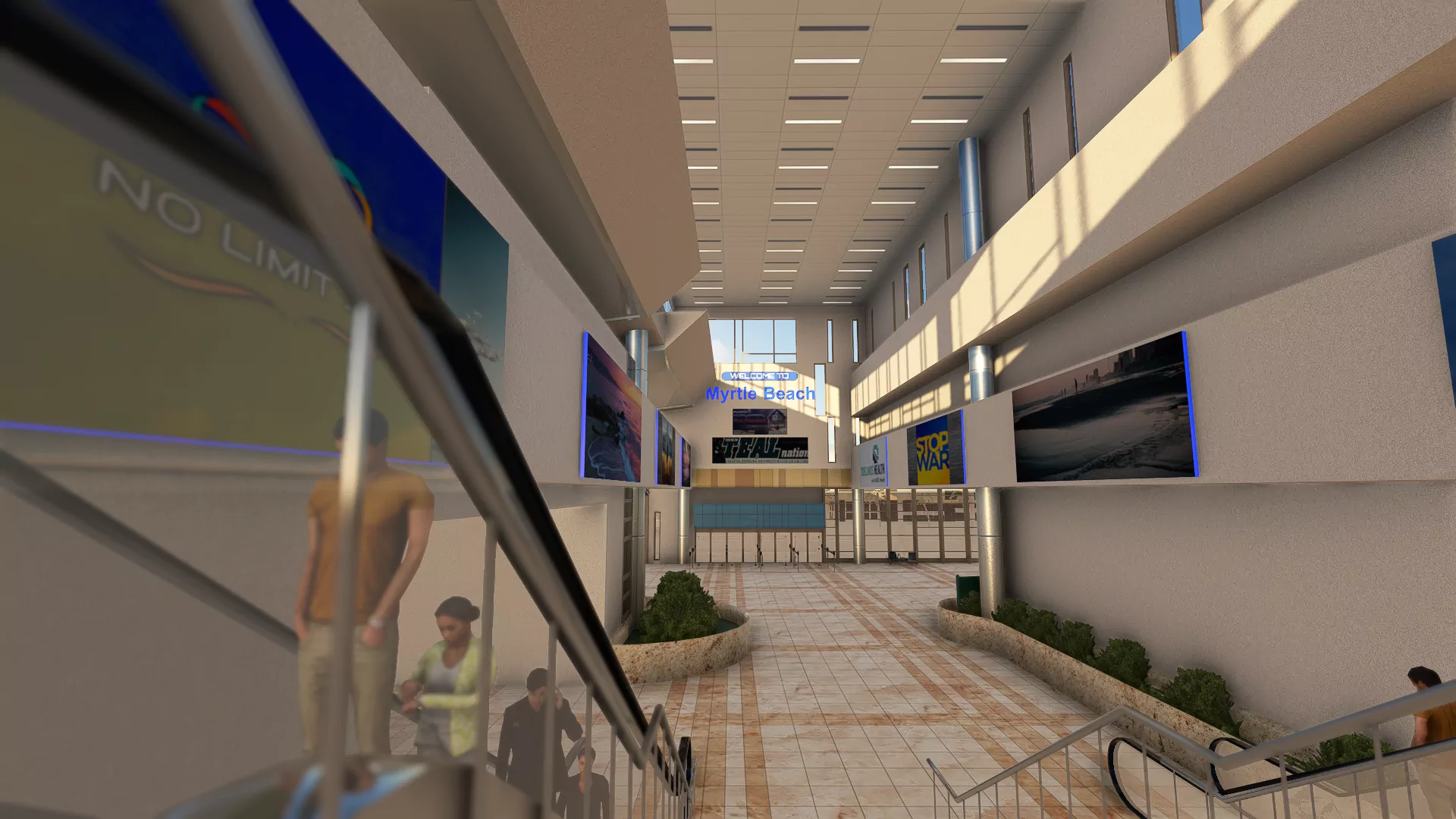 Аэропорт KMYR ( Миртл-Бич, США )