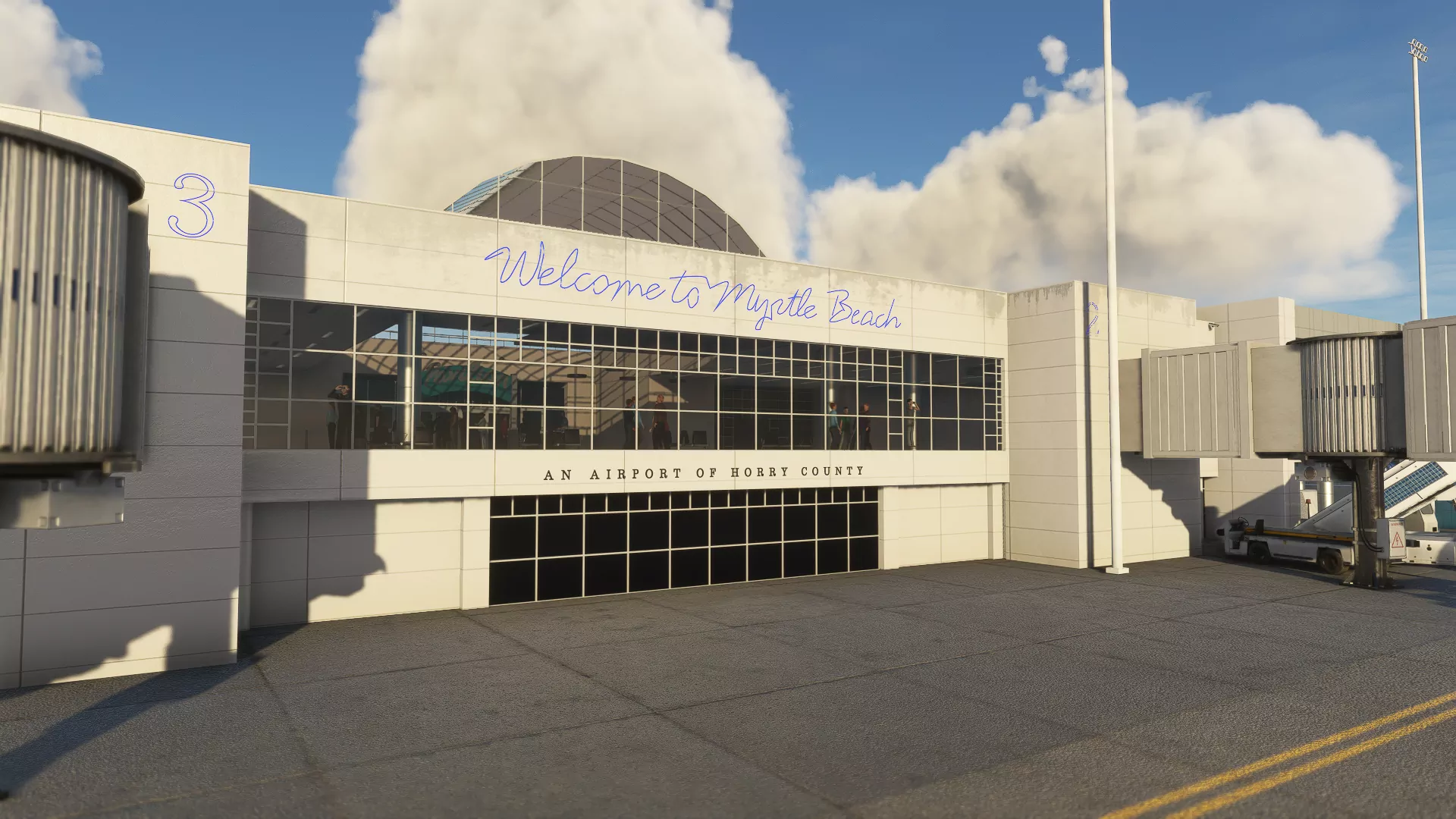 Аэропорт KMYR ( Миртл-Бич, США )