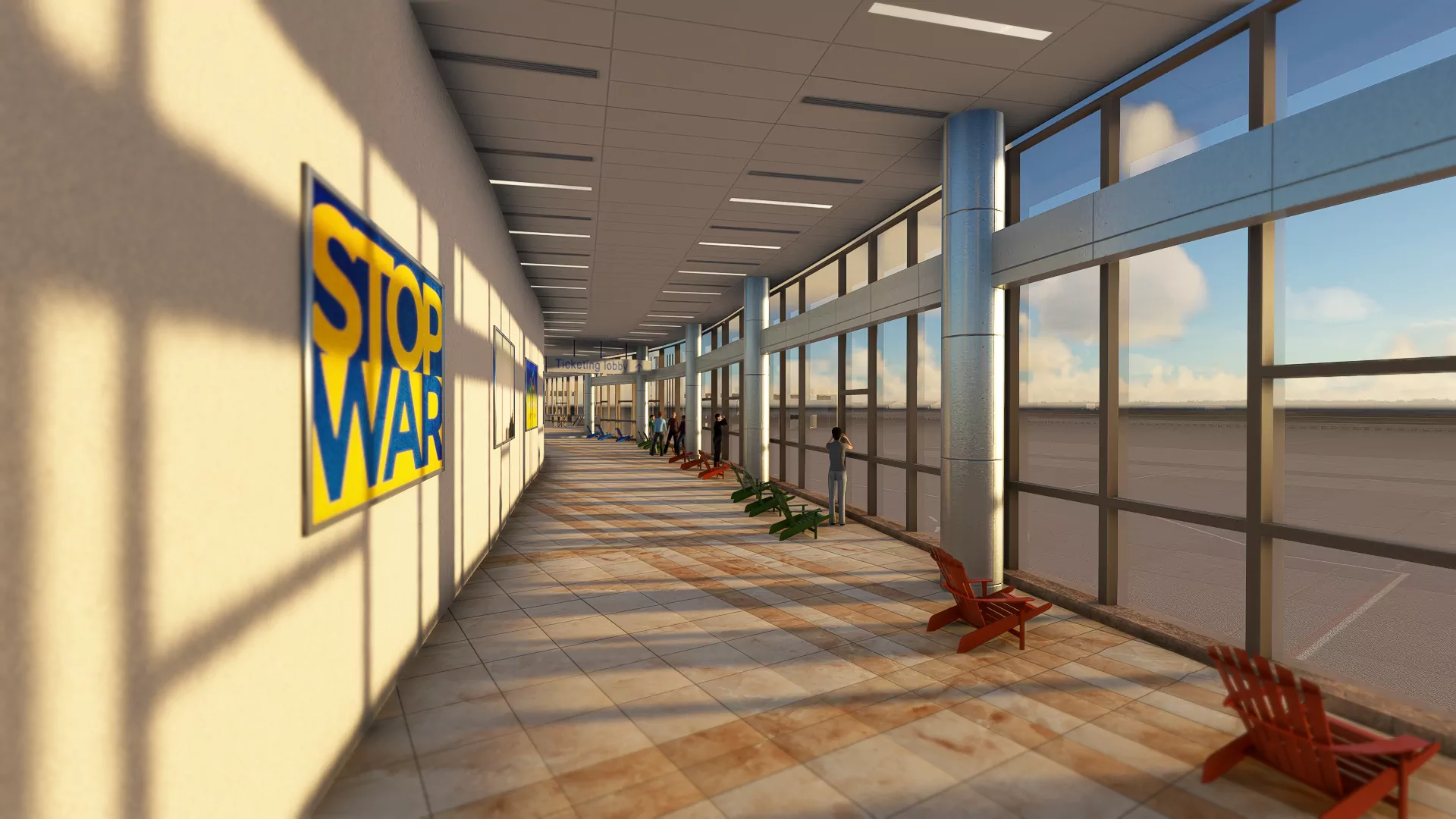 Аэропорт KMYR ( Миртл-Бич, США )