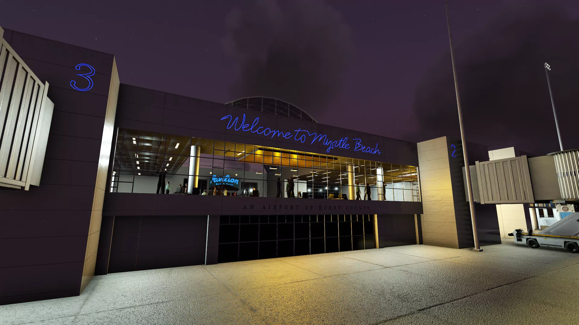 Аэропорт KMYR ( Миртл-Бич, США )