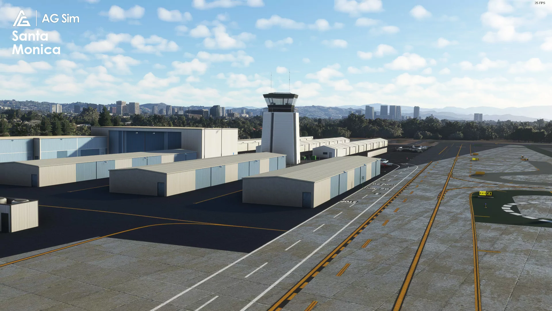 Аэропорт KSMO ( Санта-Моника, США )