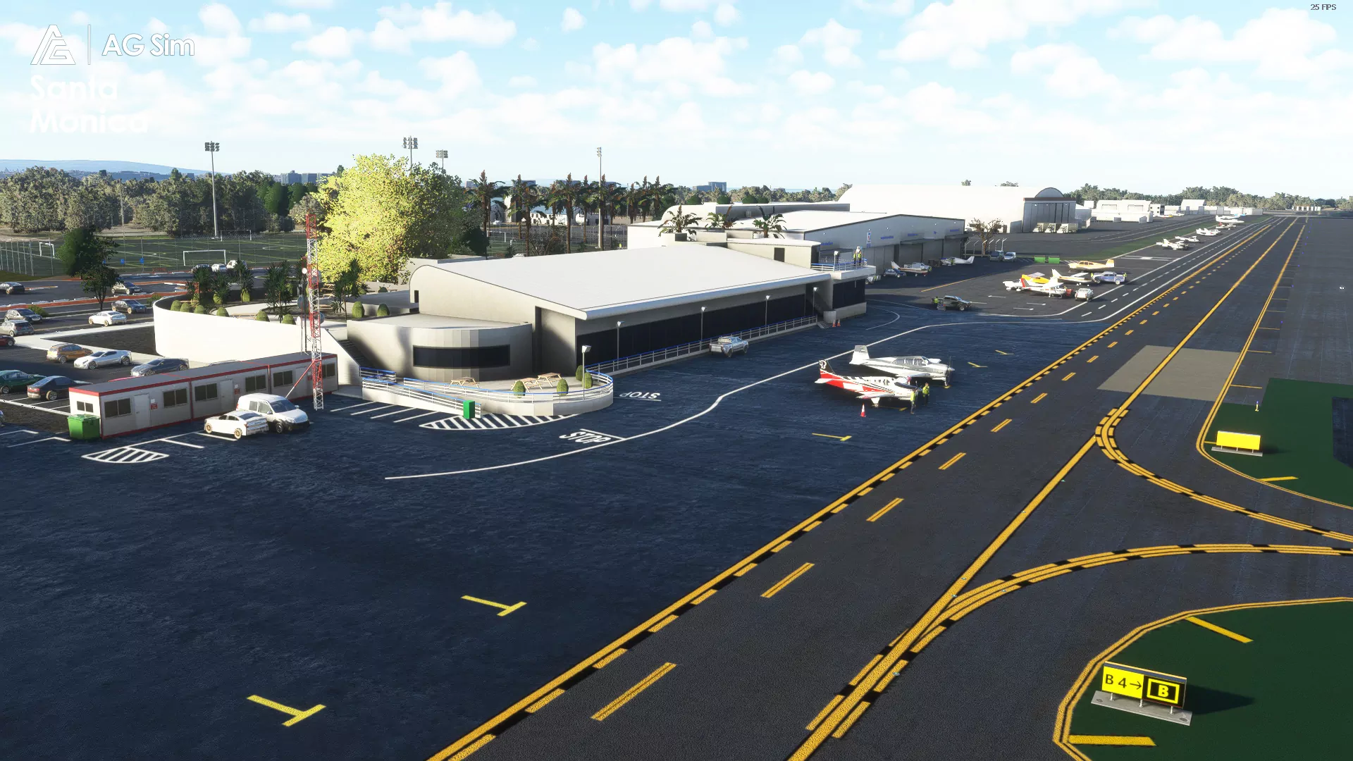 Аэропорт KSMO ( Санта-Моника, США )