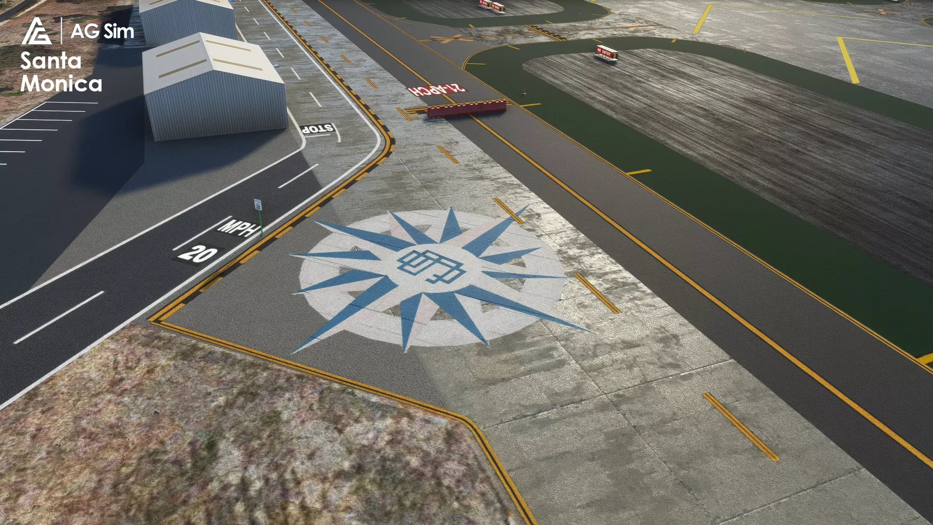 Аэропорт KSMO ( Санта-Моника, США )