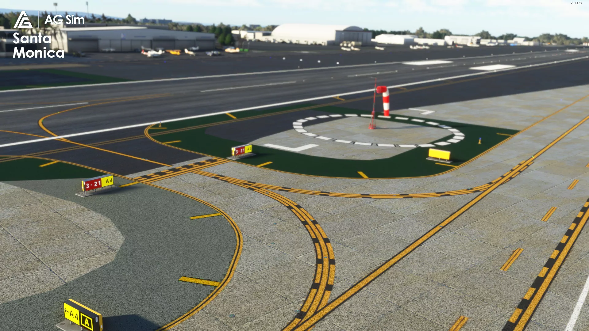 Аэропорт KSMO ( Санта-Моника, США )