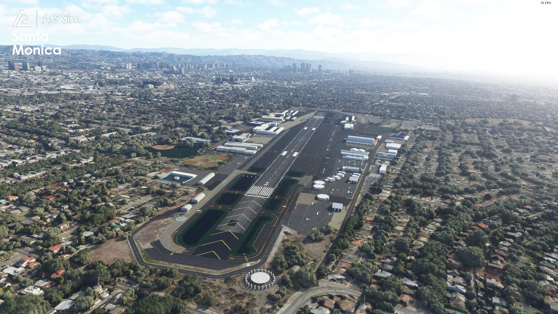 Аэропорт KSMO ( Санта-Моника, США )