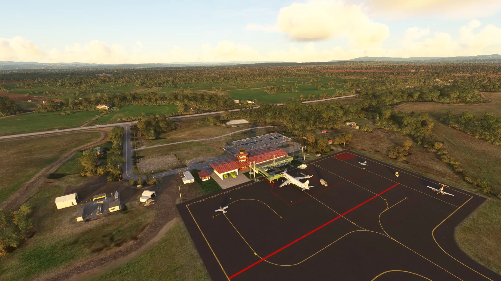 Аэропорт SCVD ( Вальдивия, Чили )