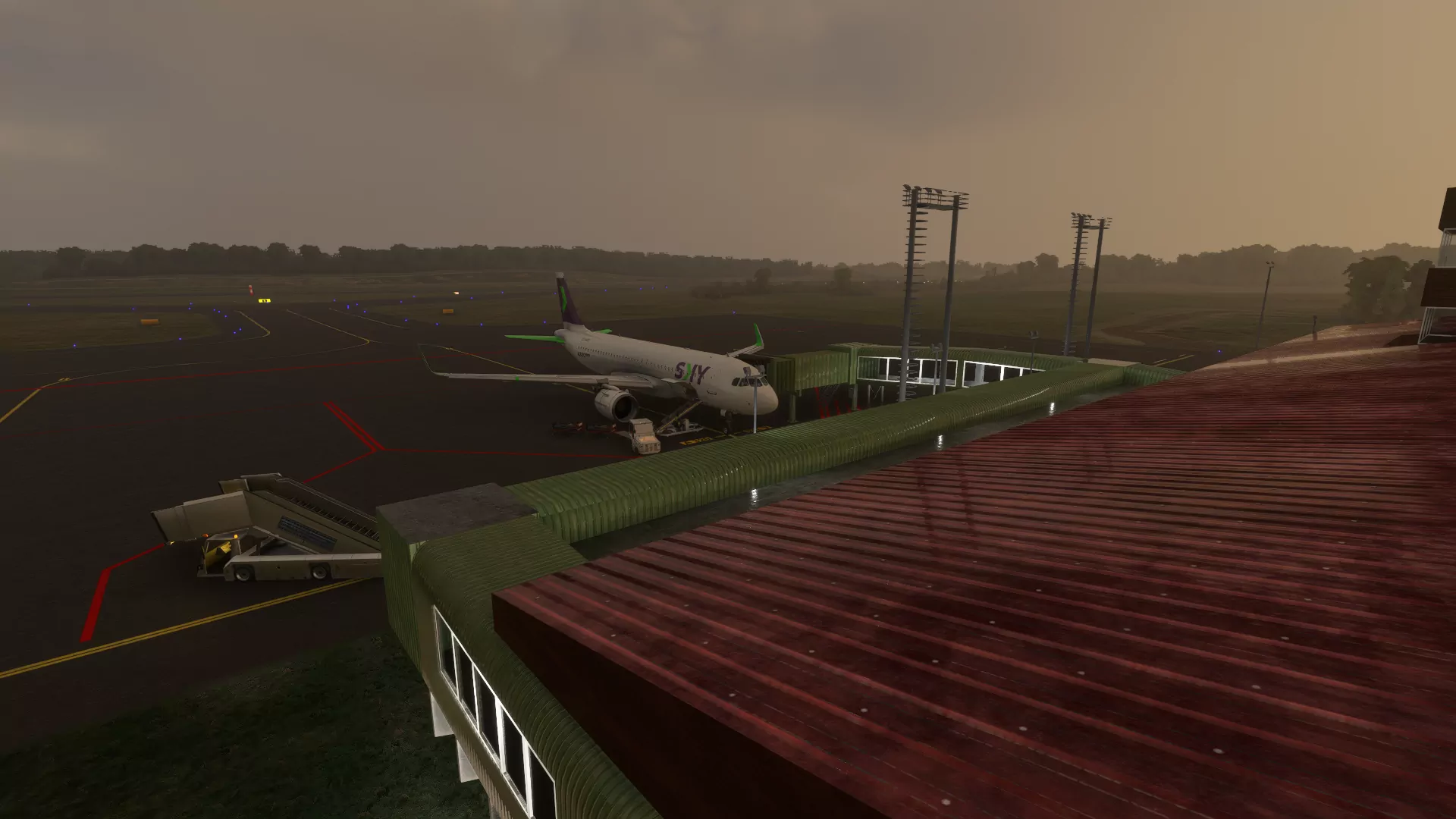 Аэропорт SCVD ( Вальдивия, Чили )