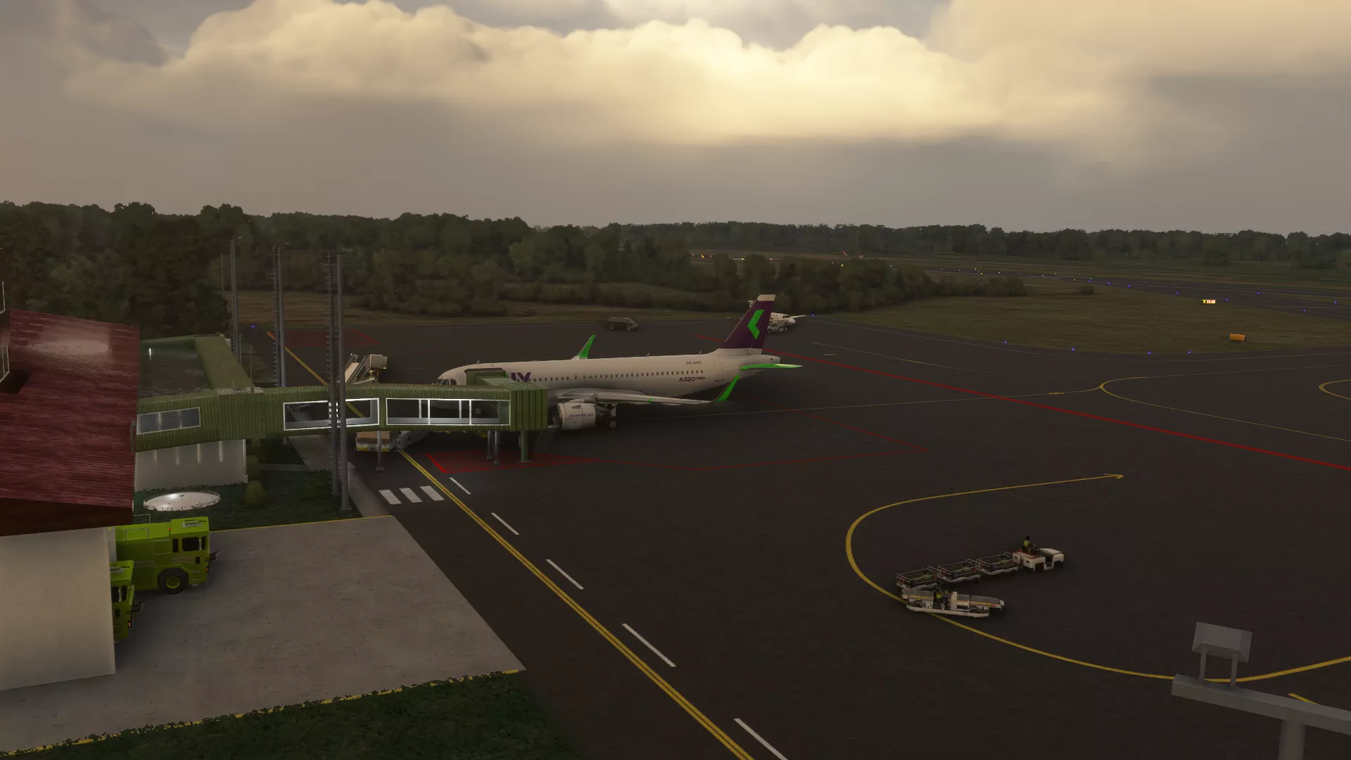 Аэропорт SCVD ( Вальдивия, Чили )