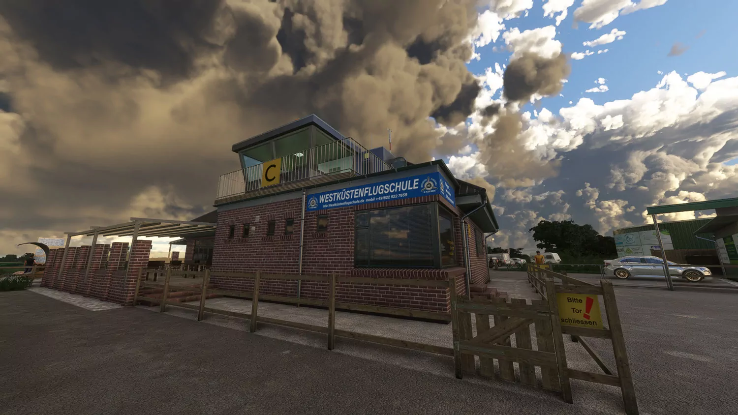 Аэродром EDXO ( Санкт-Петер-Ординг, Германия )