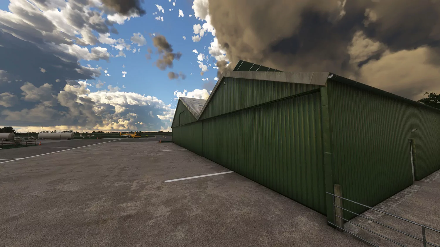 Аэродром EDXO ( Санкт-Петер-Ординг, Германия )