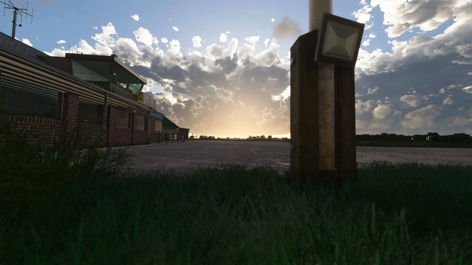 Аэродром EDXO ( Санкт-Петер-Ординг, Германия )