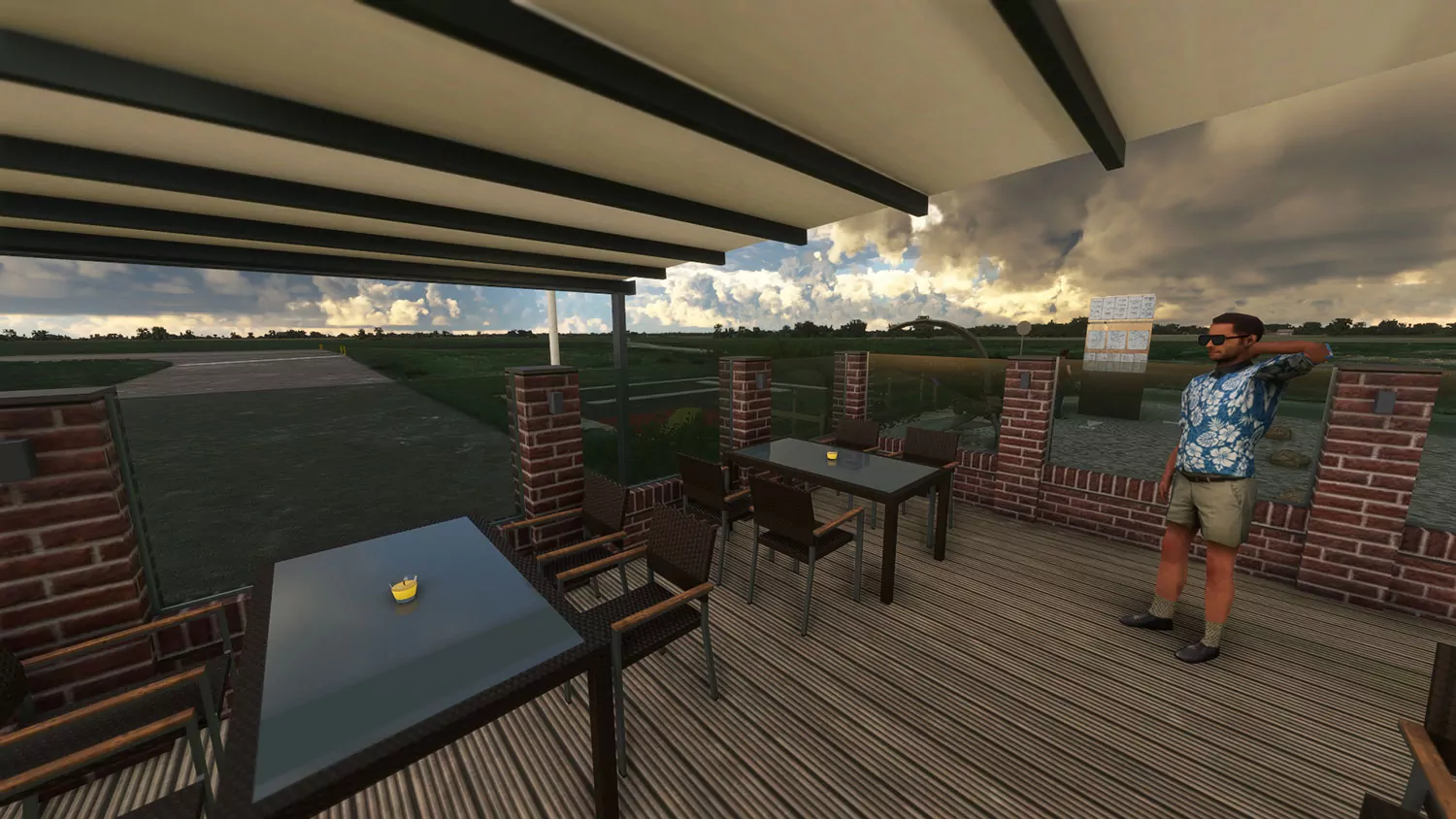 Аэродром EDXO ( Санкт-Петер-Ординг, Германия )