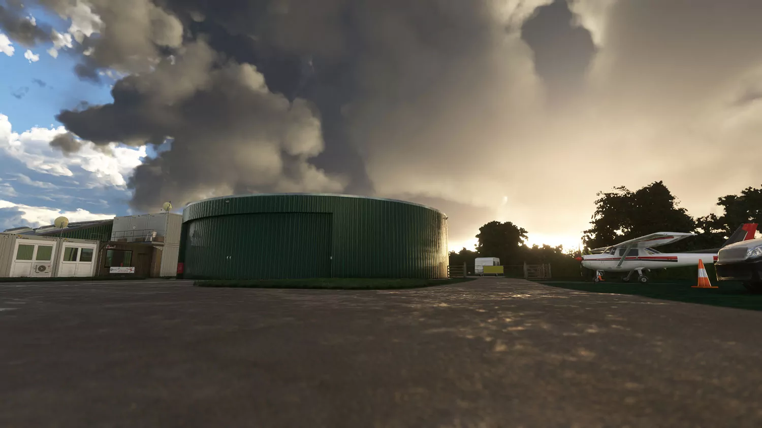 Аэродром EDXO ( Санкт-Петер-Ординг, Германия )